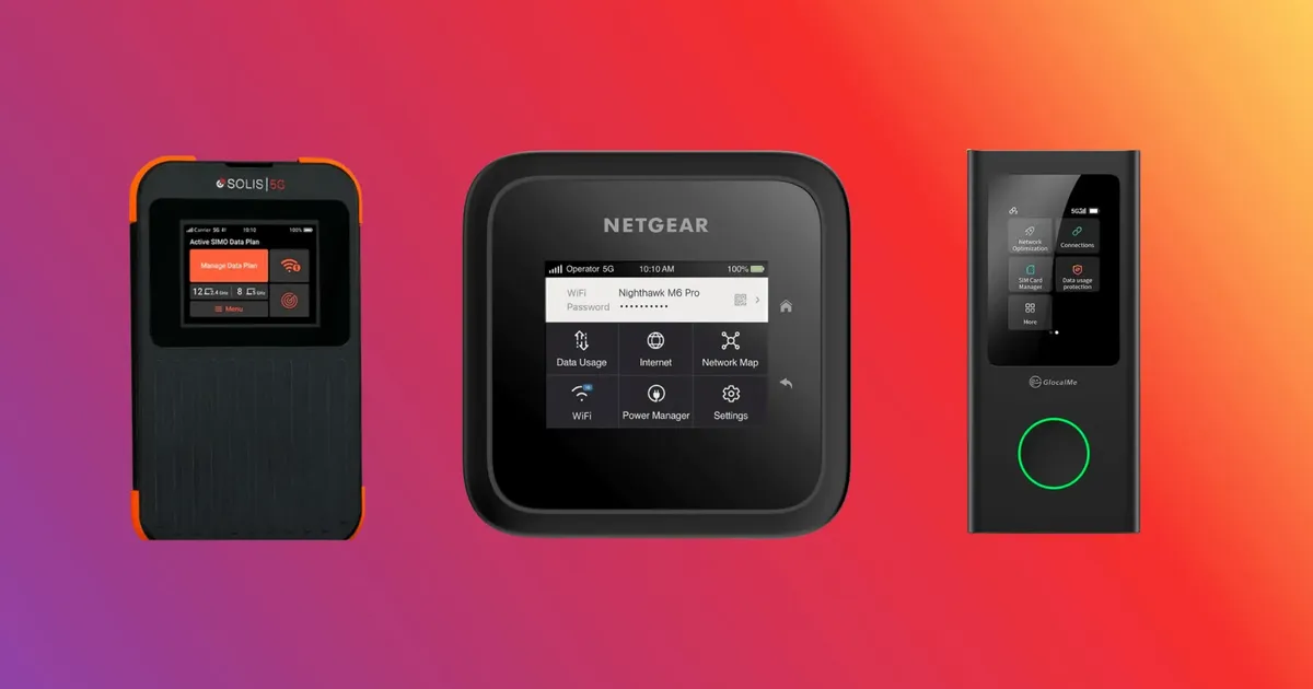 Best 5G Mobile WiFi Hotspot Devices for Remote Work