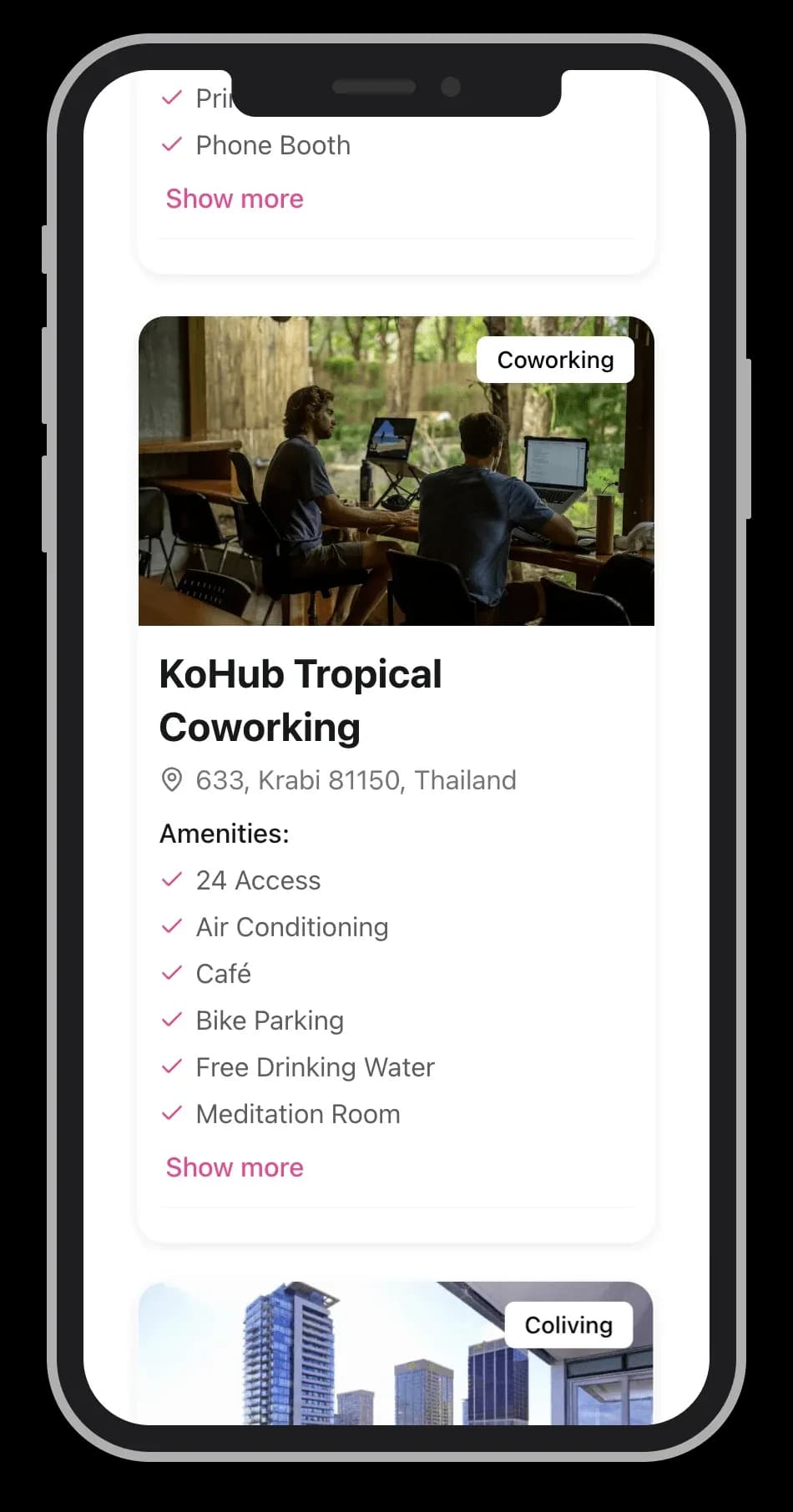 Find Workspaces