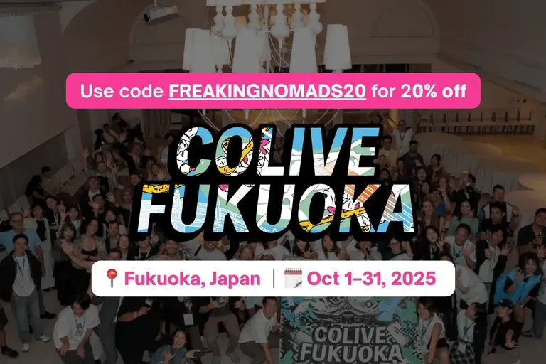Colive Fukuoka 2025 teams up with 30+ nomad communities around the world