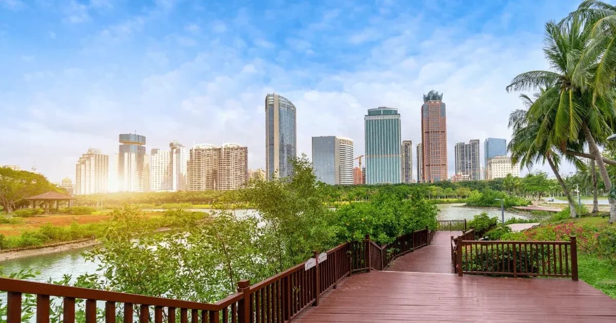 China’s tropical capital is quietly turning into a digital nomad hub