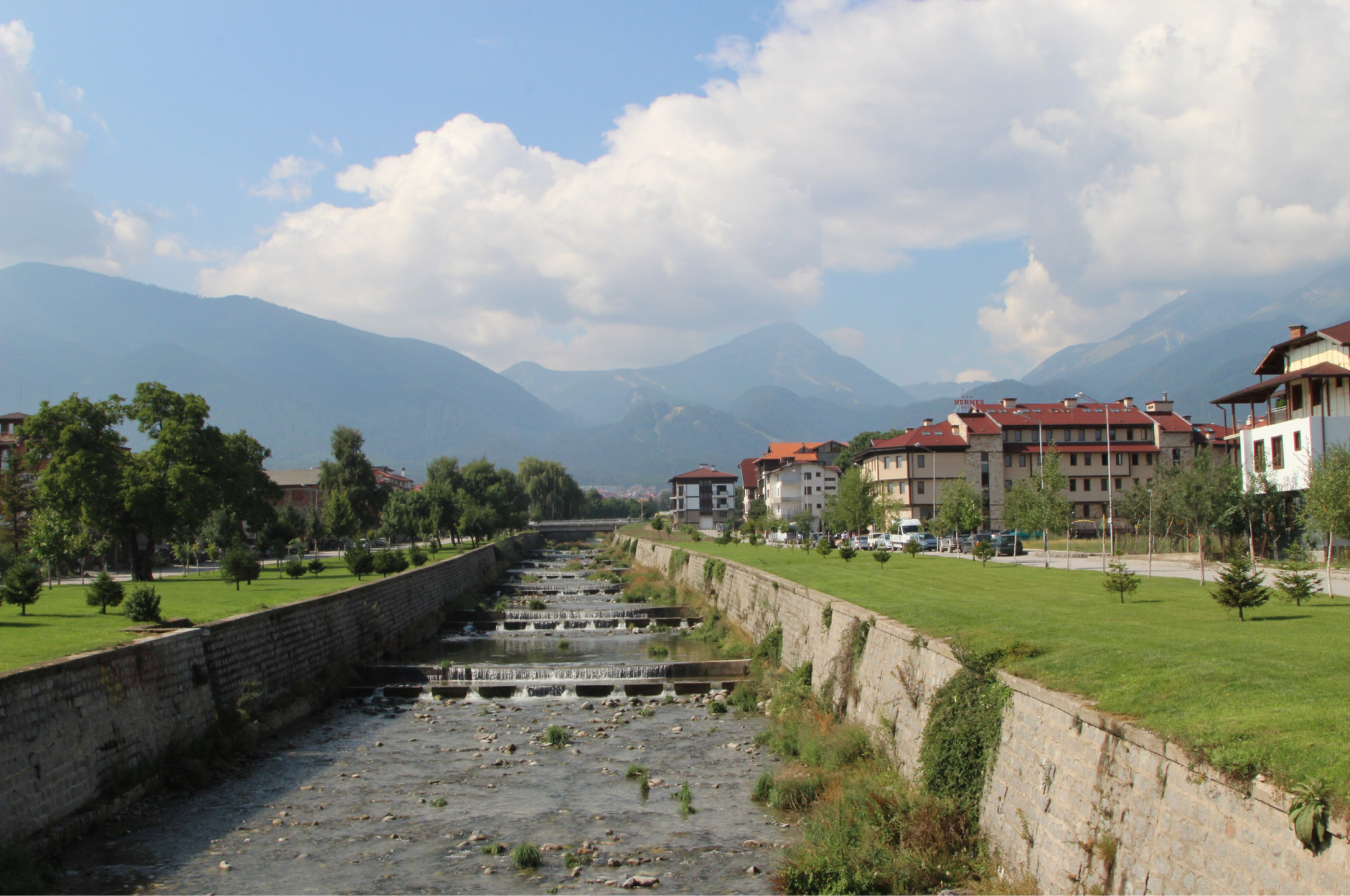 River in Bansko, Bulgaria