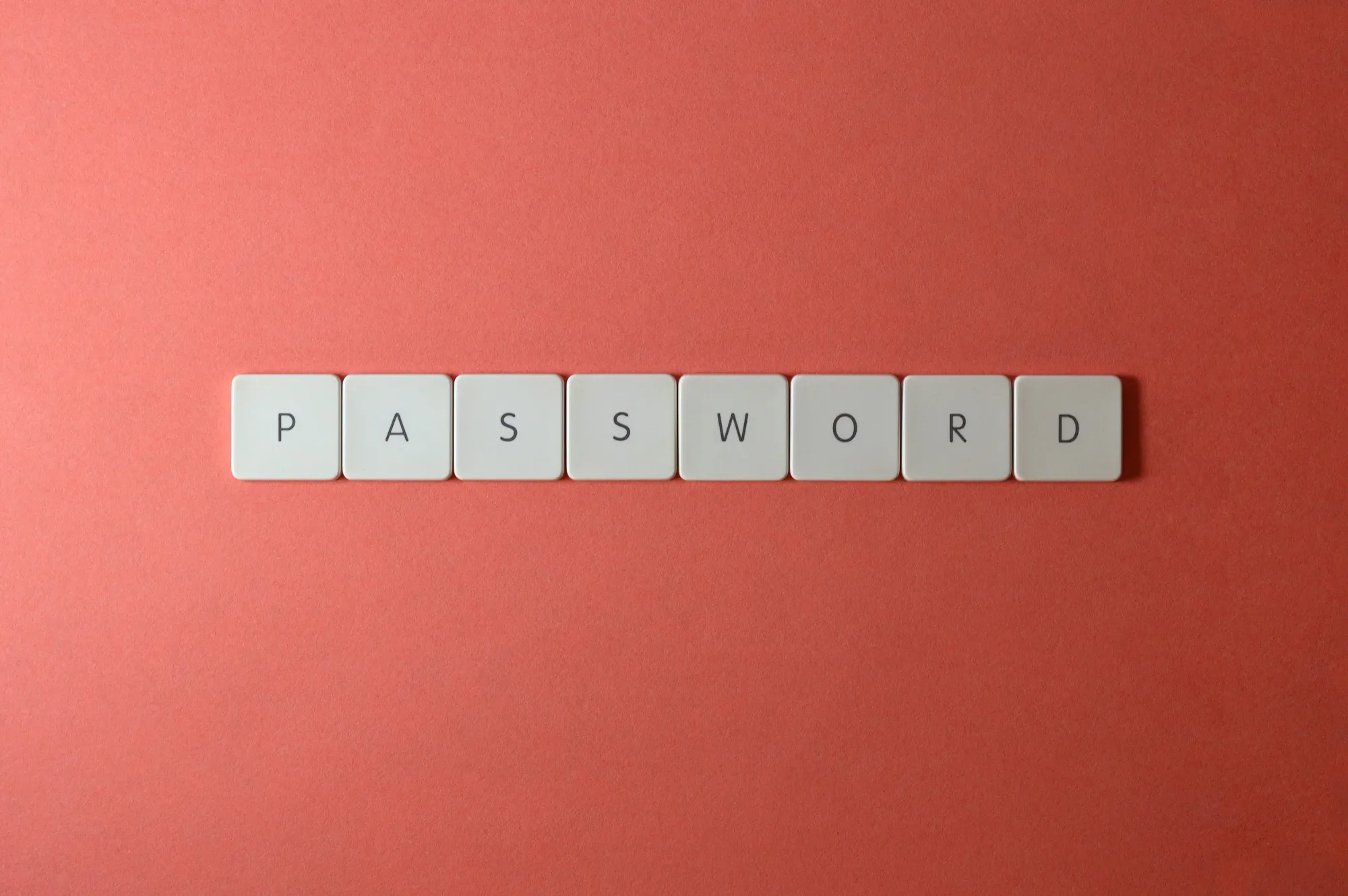 Image of a sign saying "password"