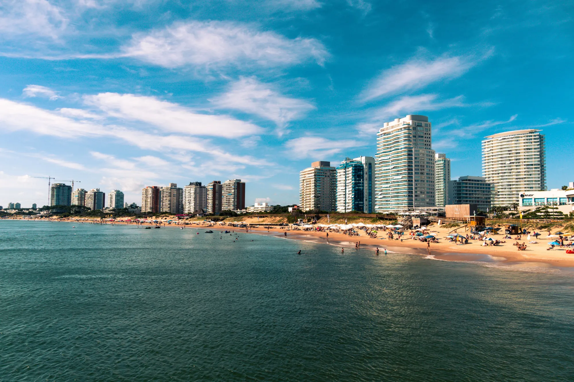 Image of the coast in Uruguay