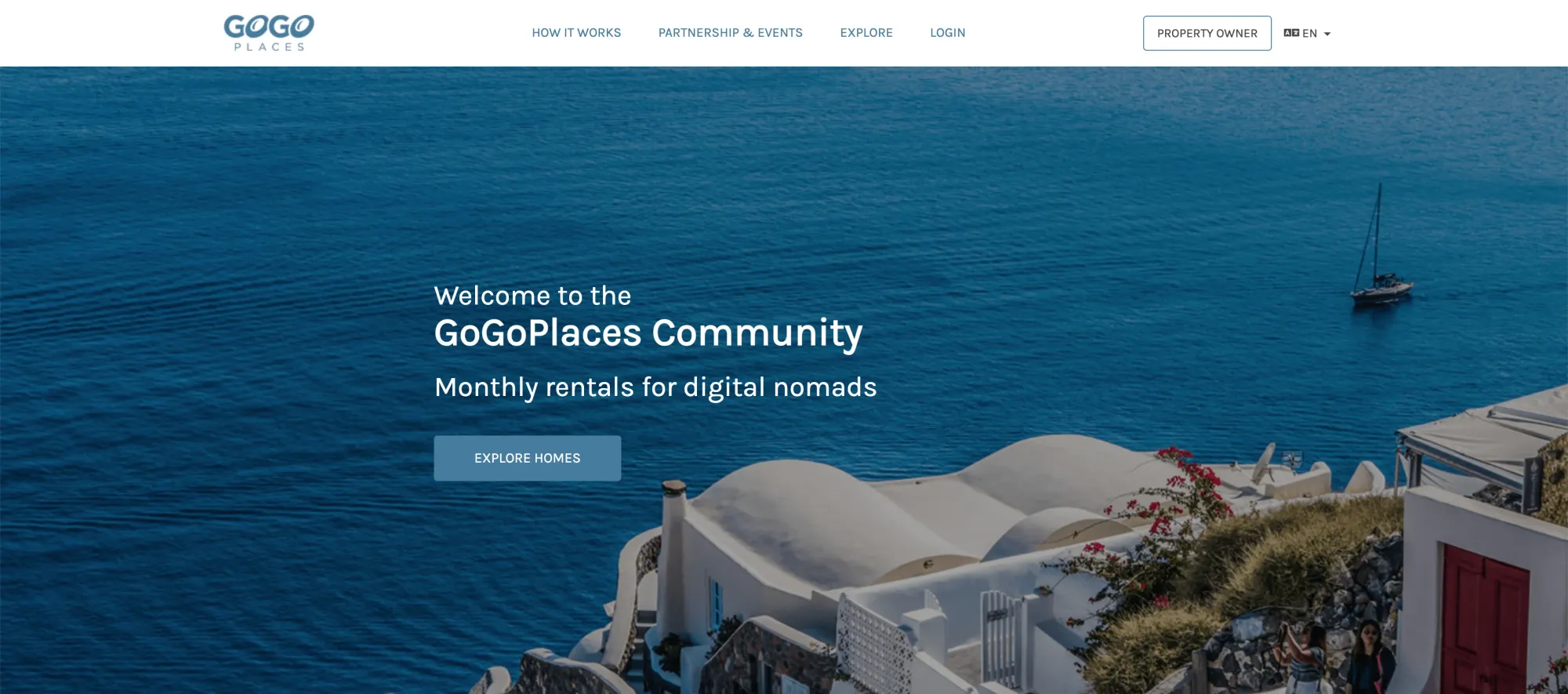 gogoplaces, a rental site for digital nomads