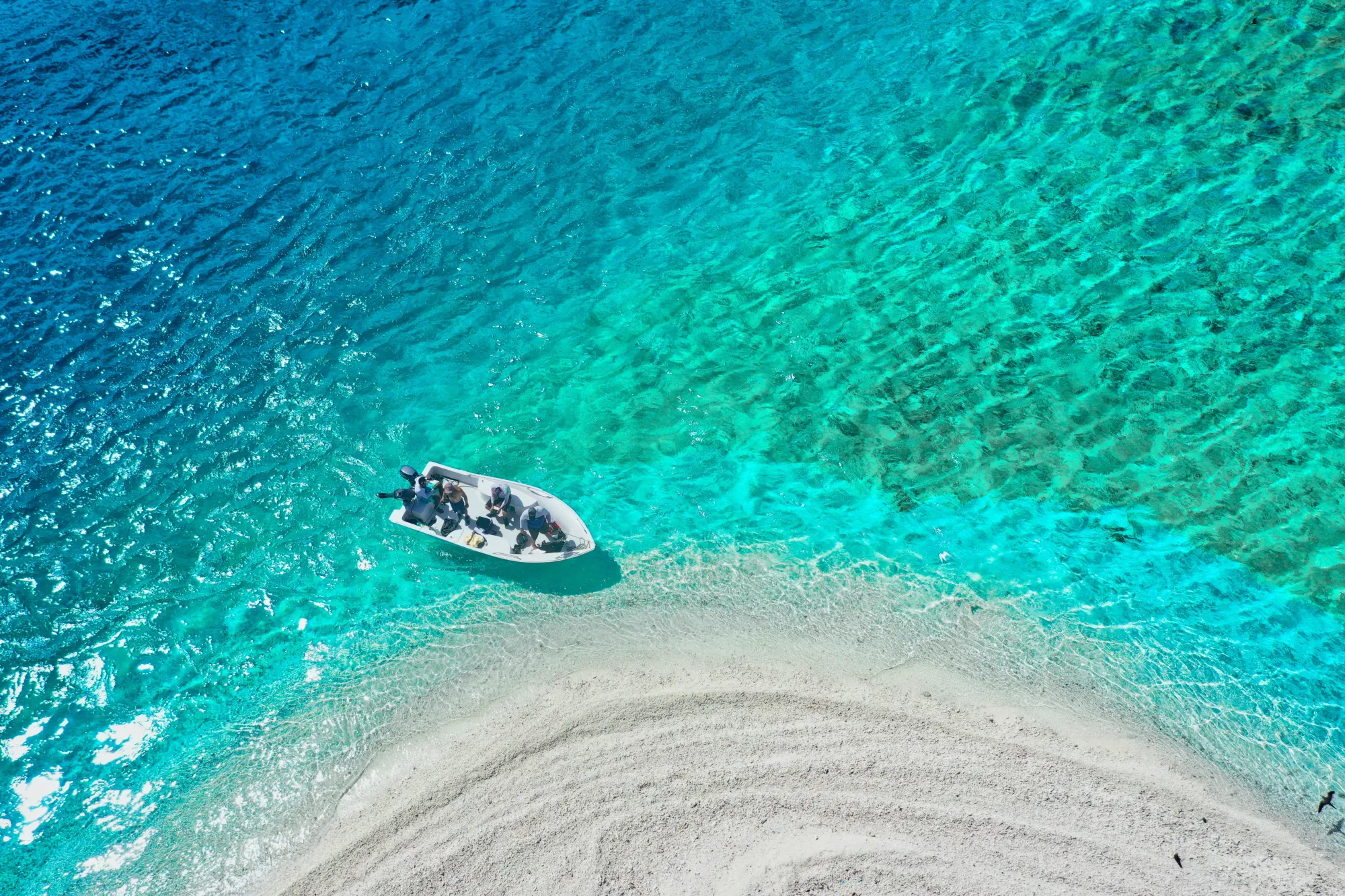 Boat in Mauritius