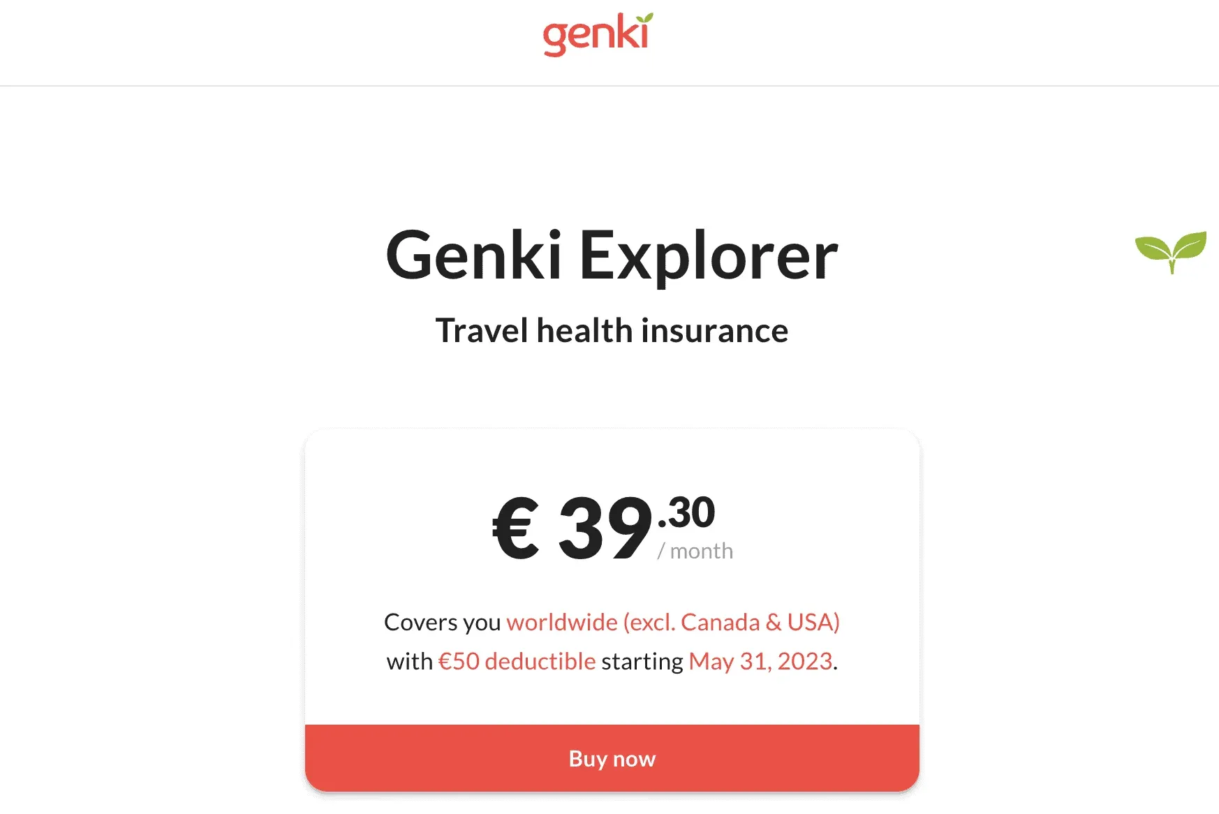 Genki Explorer prices