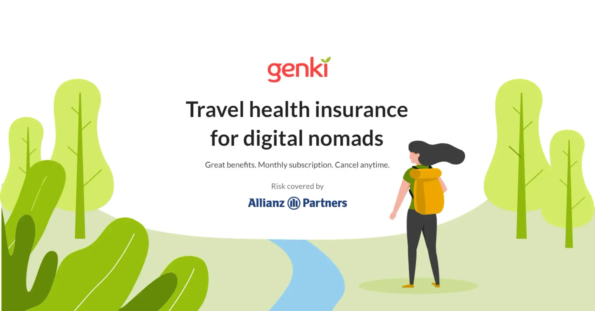 Genki Travel Insurance Banner