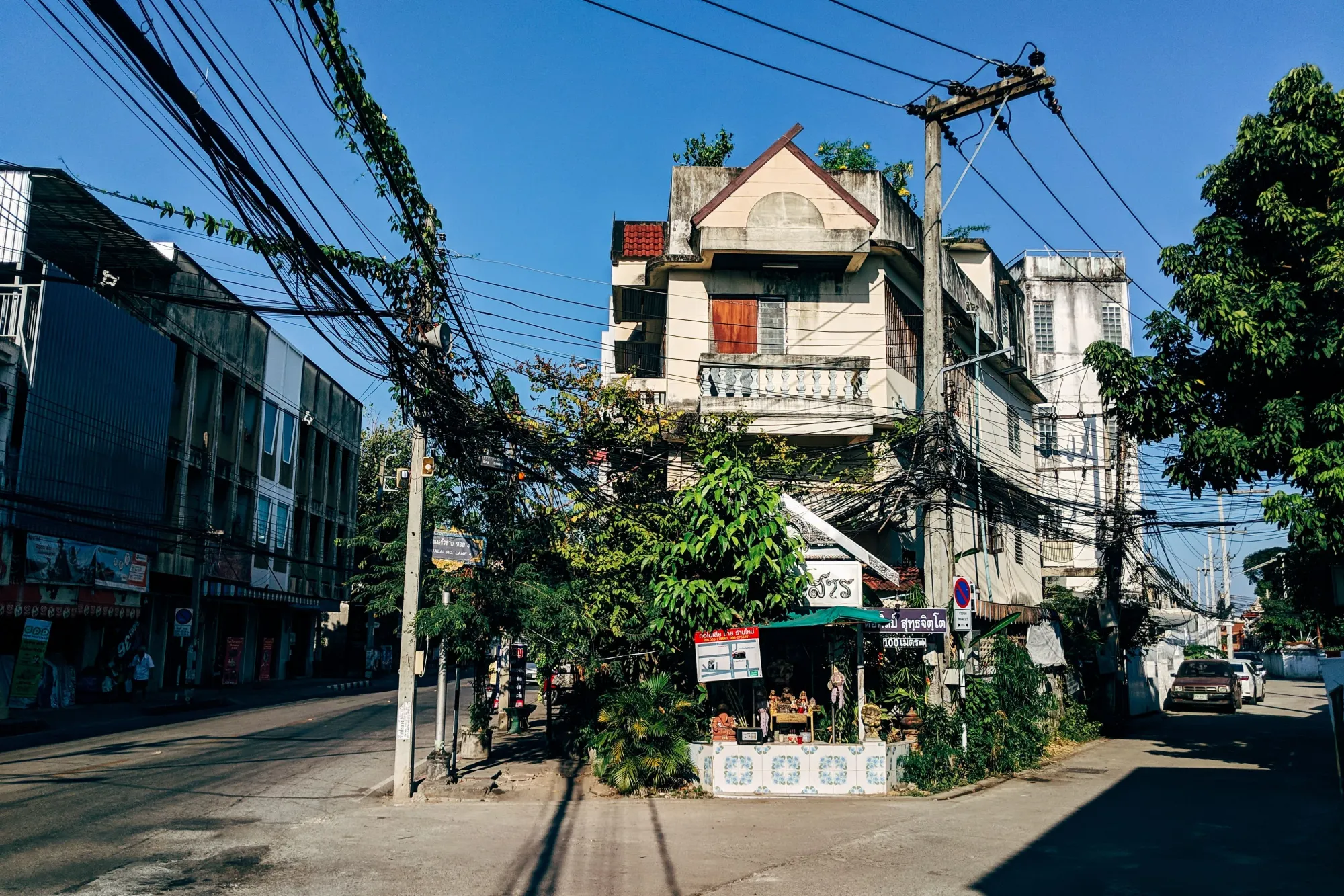 Neighbourhood in Chiang Mai, Thailand