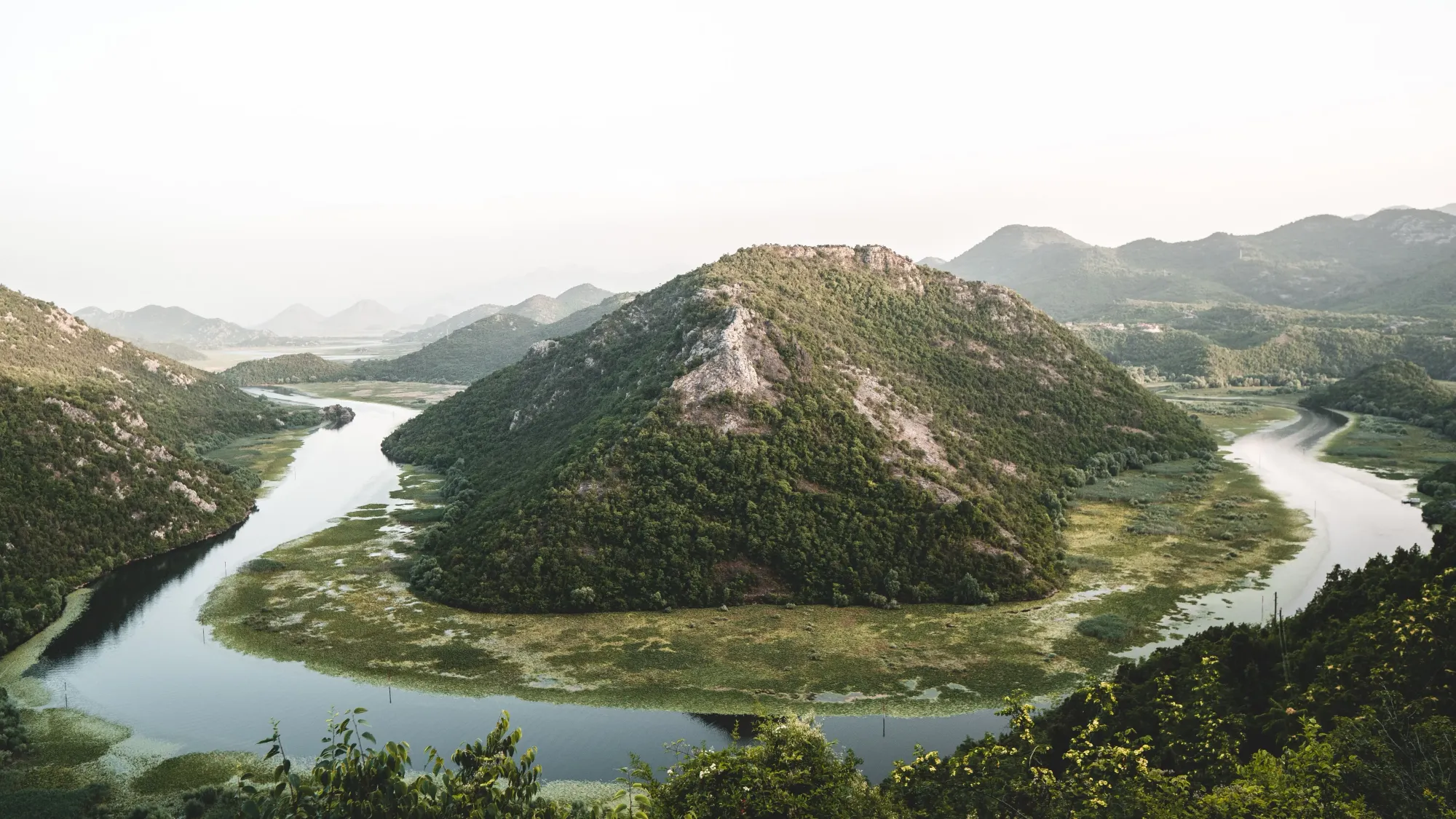 Skadar Lake in Montenegro