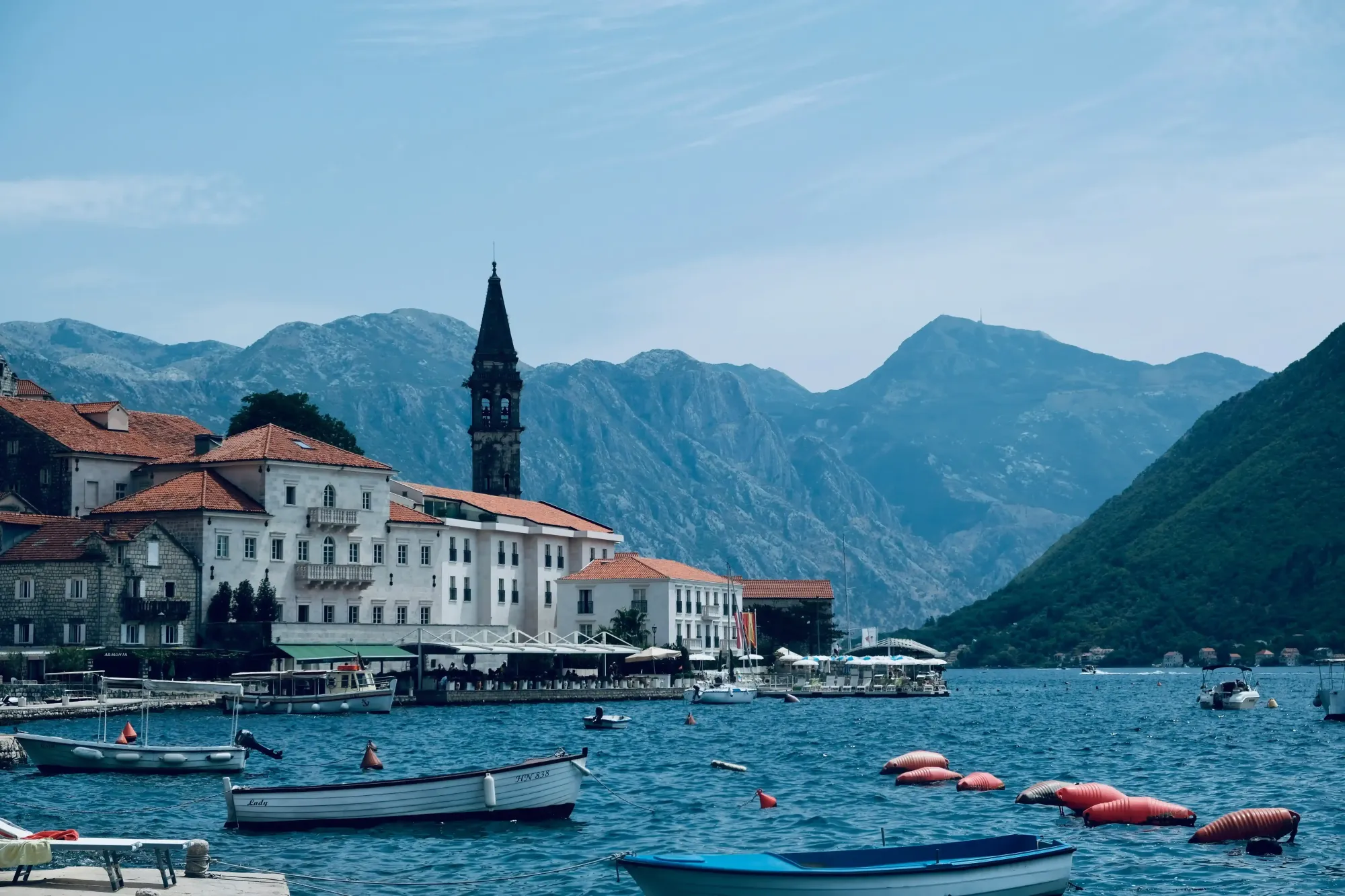 View over Kotor Bay, Montenegro