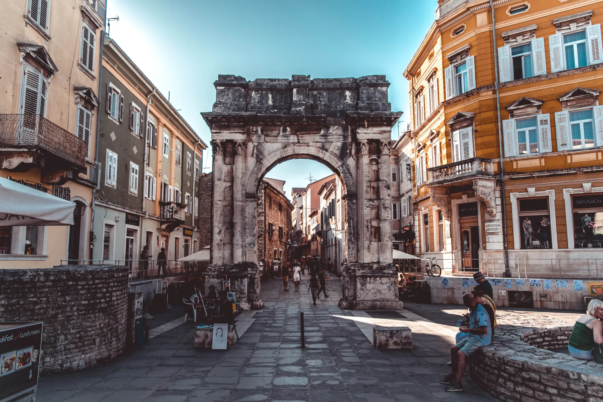 Ancient ruins in Croatia