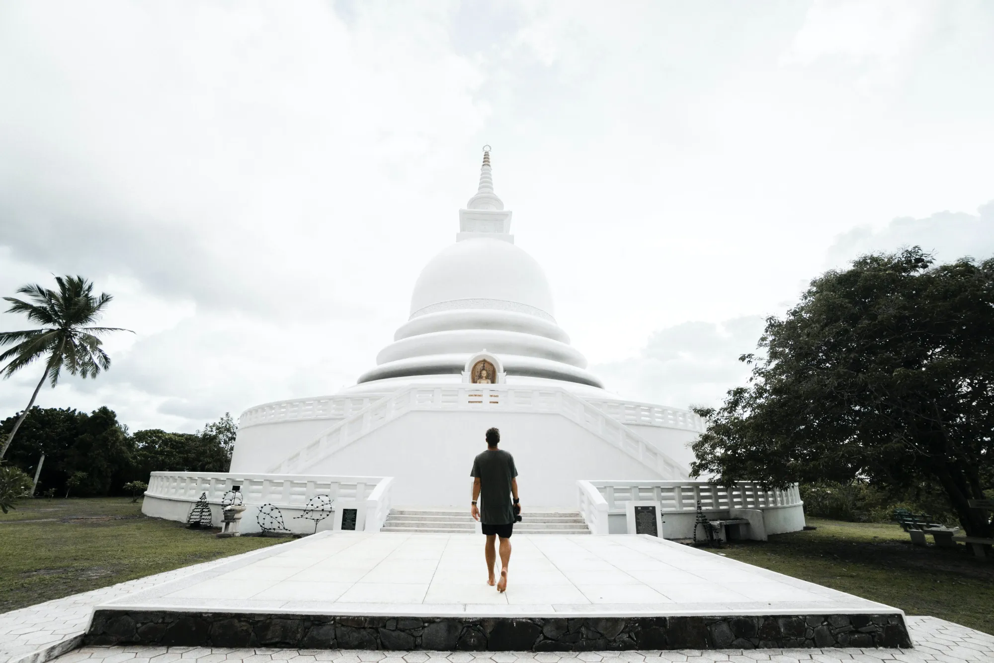 Buddhist shrine in Sri Lanka