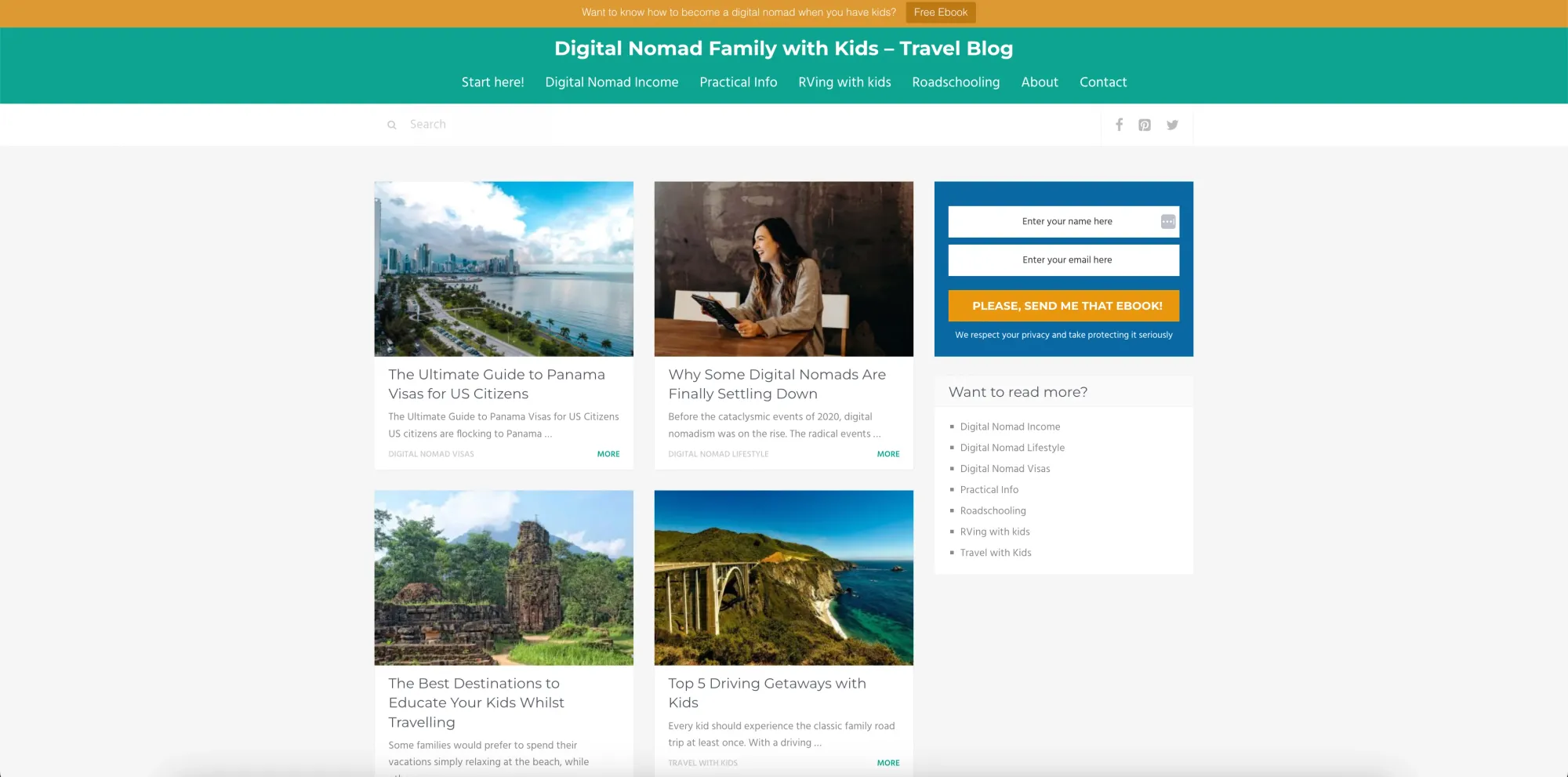 digital nomad family with kids, a digital nomad family blog
