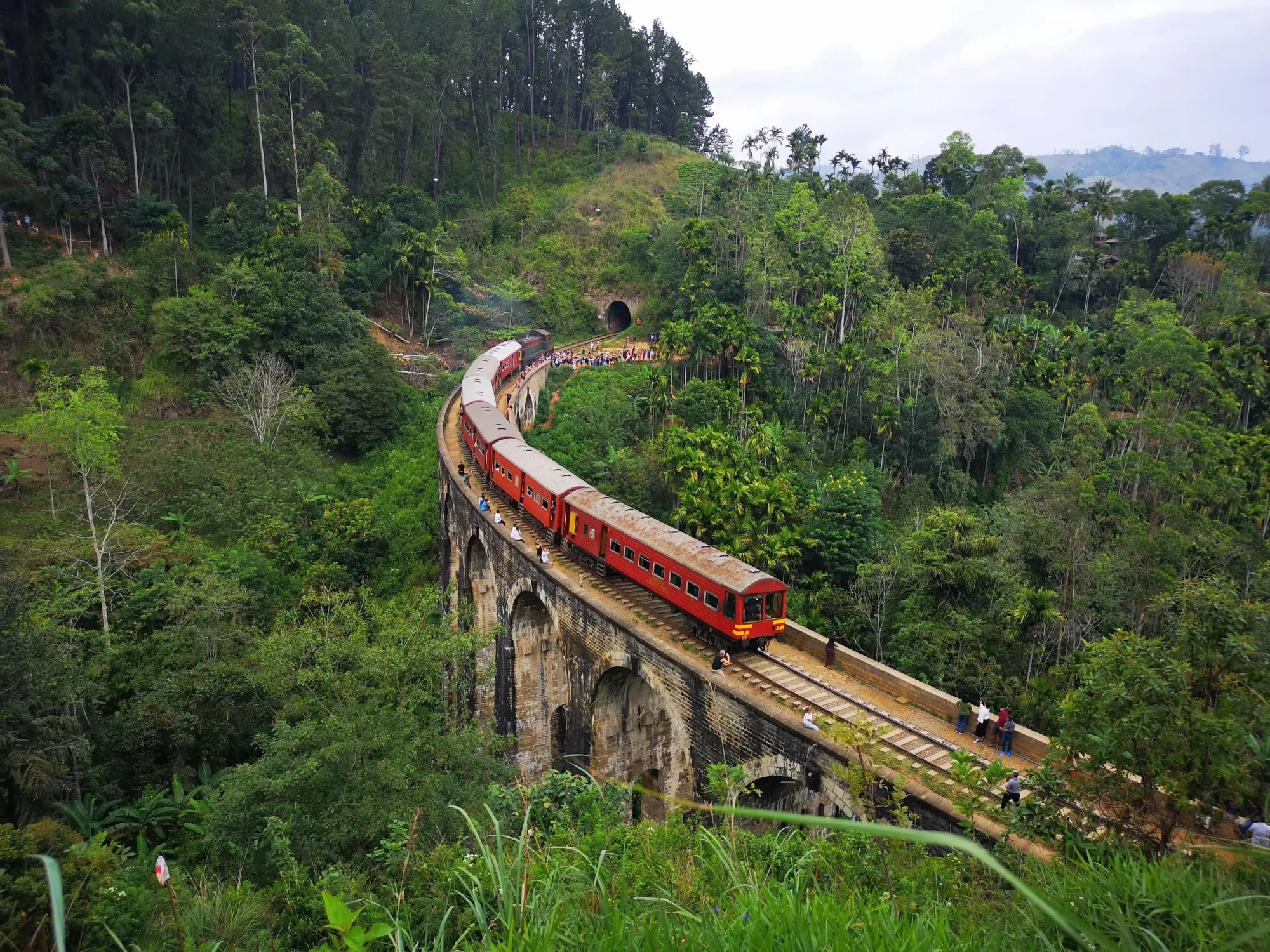 Nine arch bridge in Ella, Sri Lanka