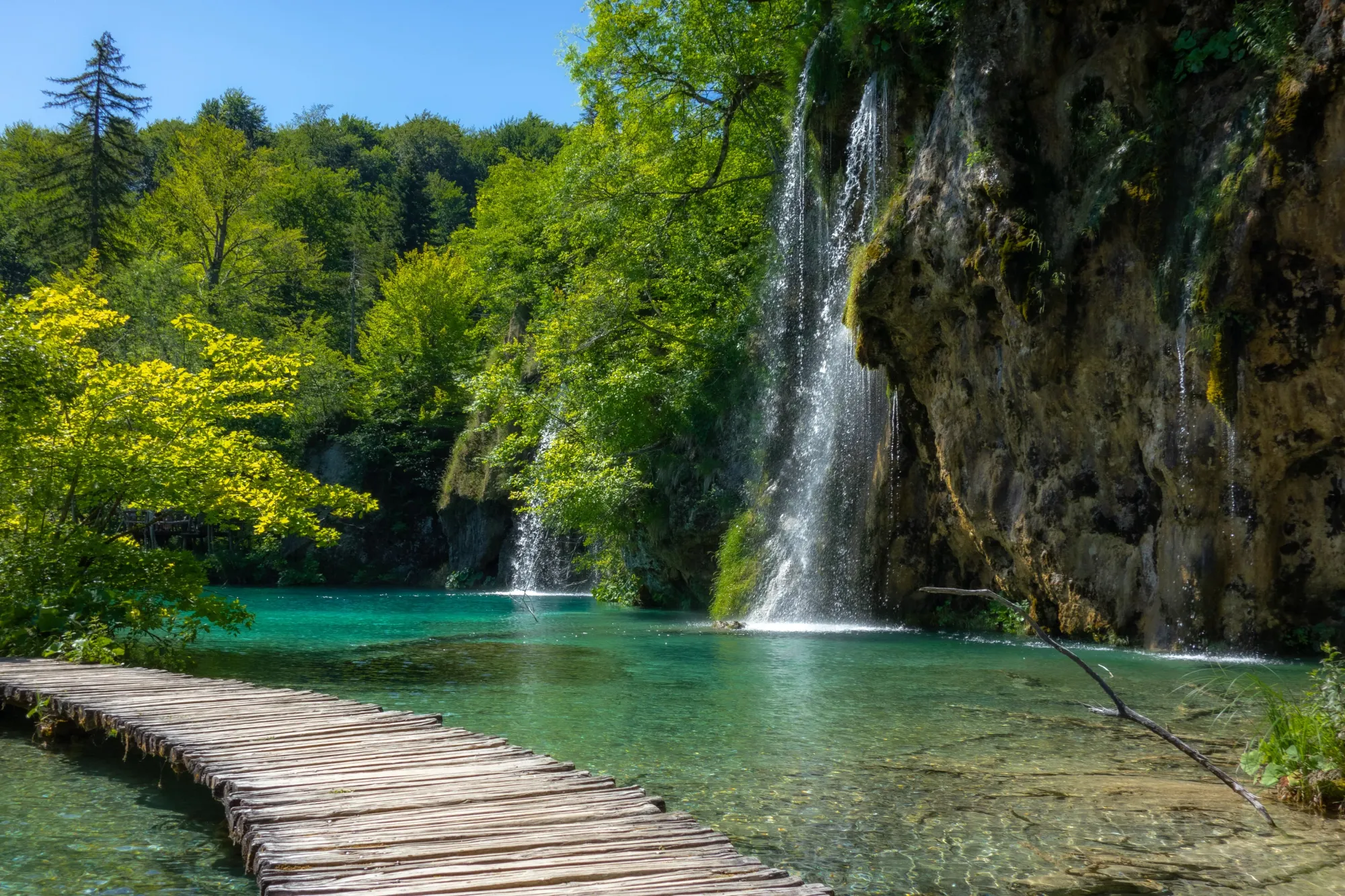 Waterfall in Croatia