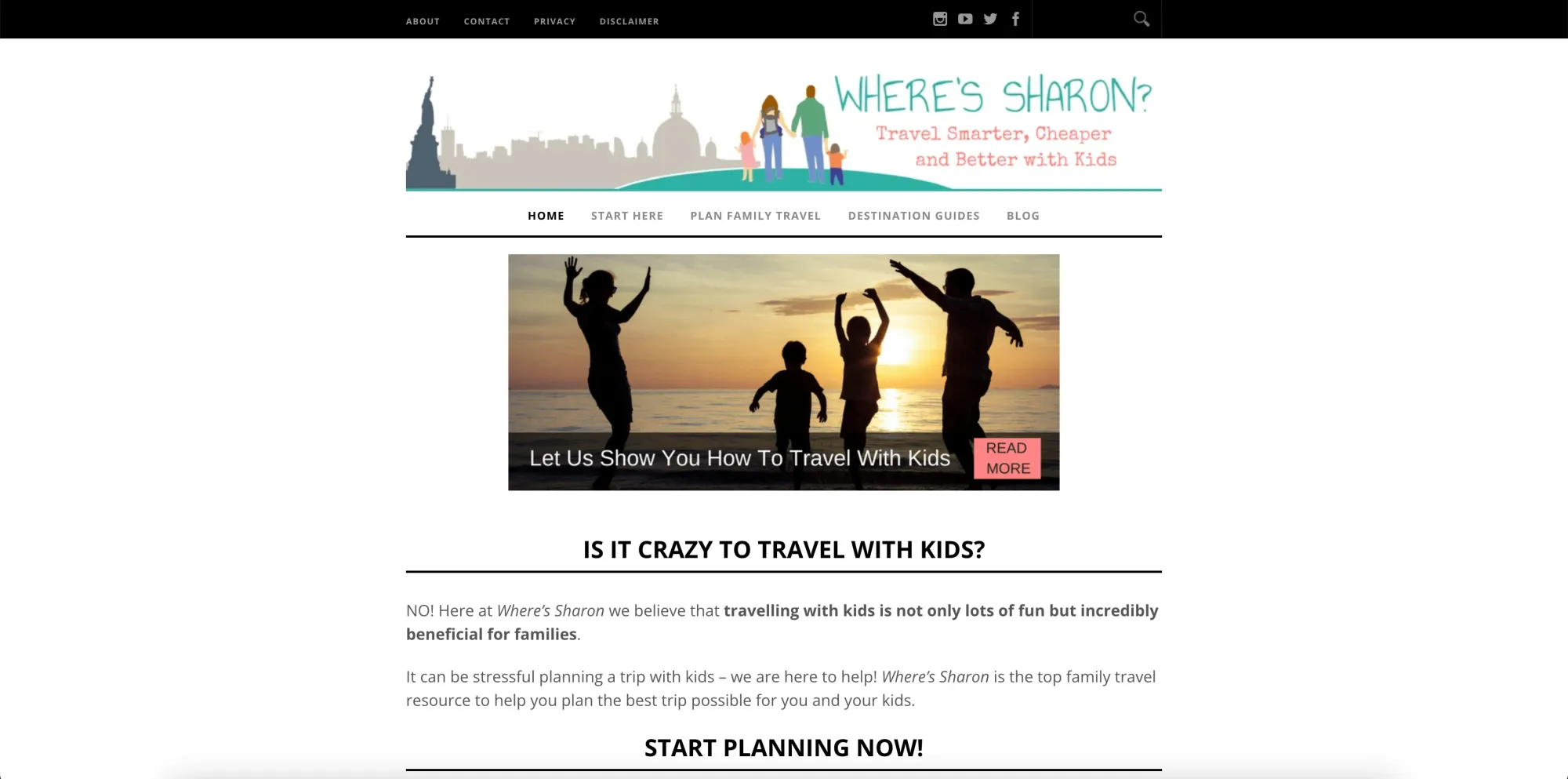 where's sharon, a digital nomad family blog