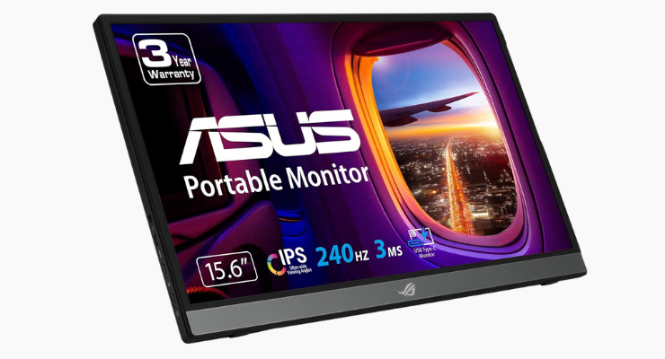 Asus ROG Strix XG16 portable laptop monitor for travel
