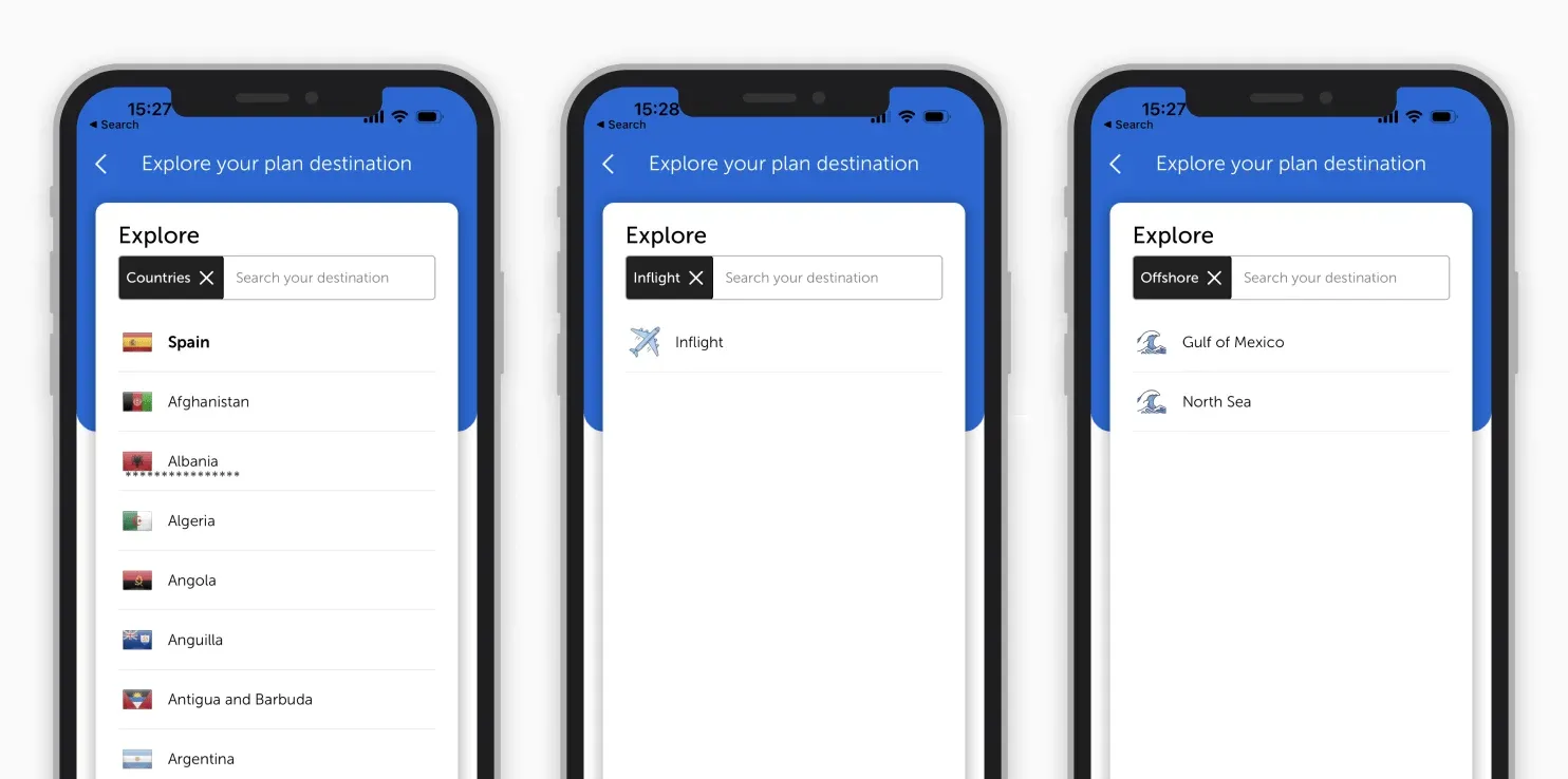 Gigsky eSIM plan types