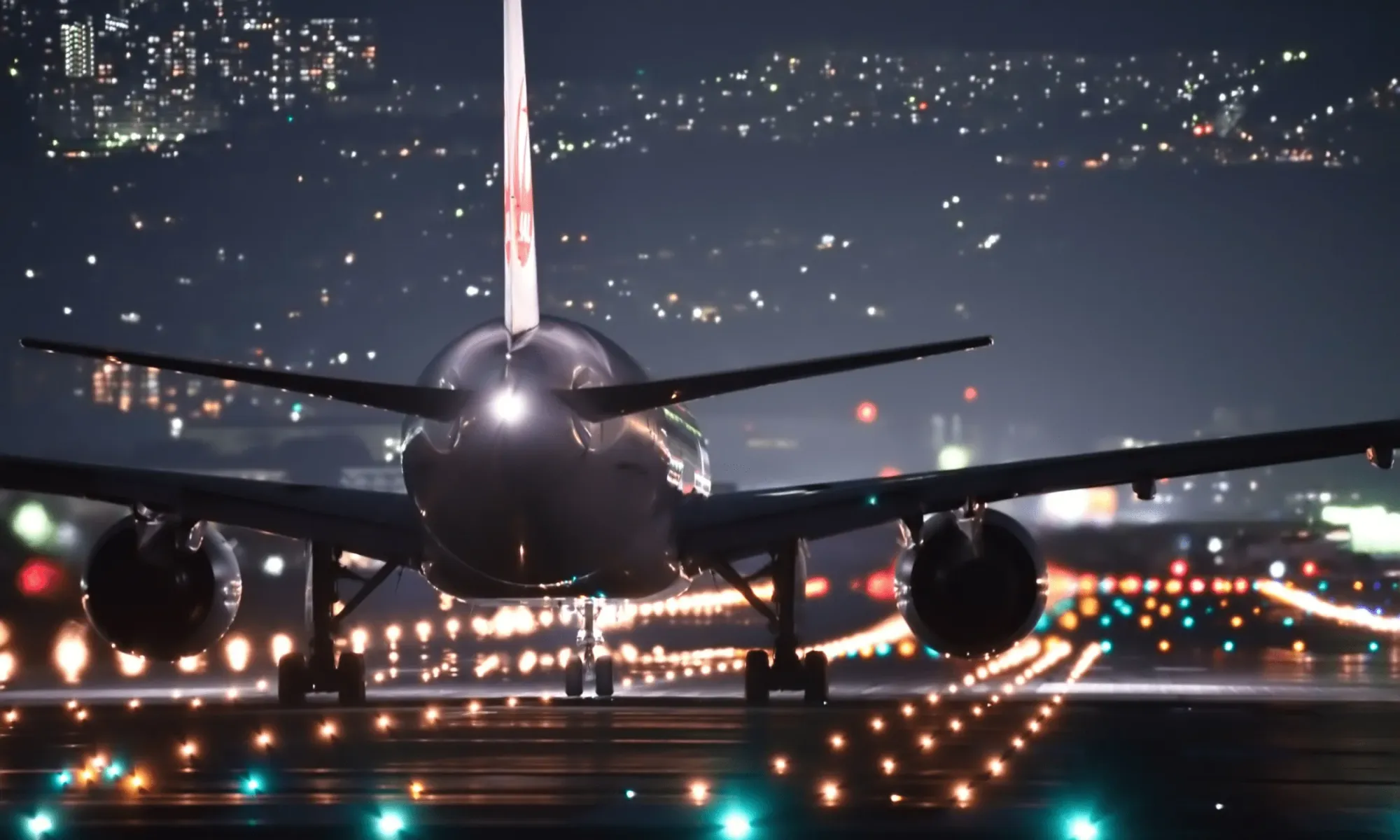 Airplane at an airport