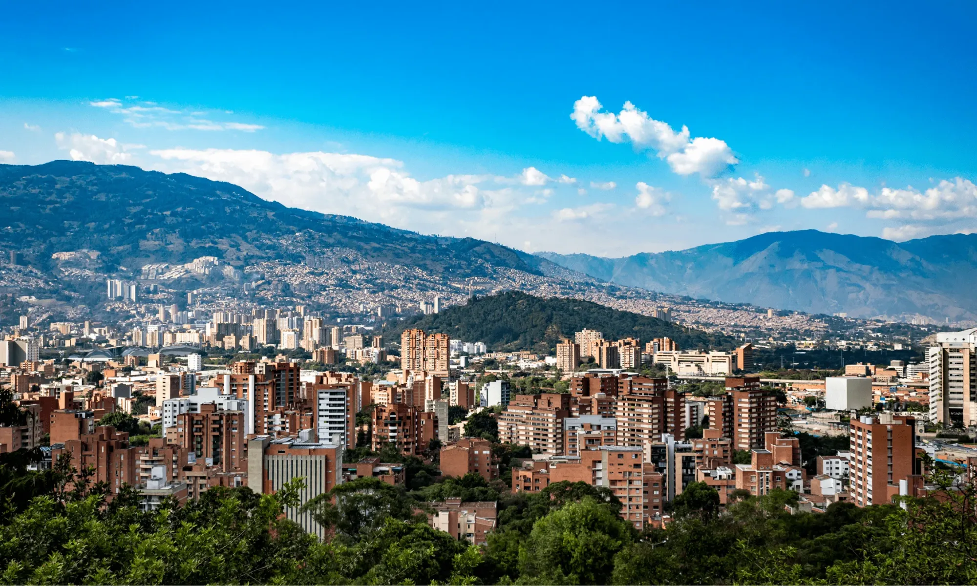 Medellin Skyline