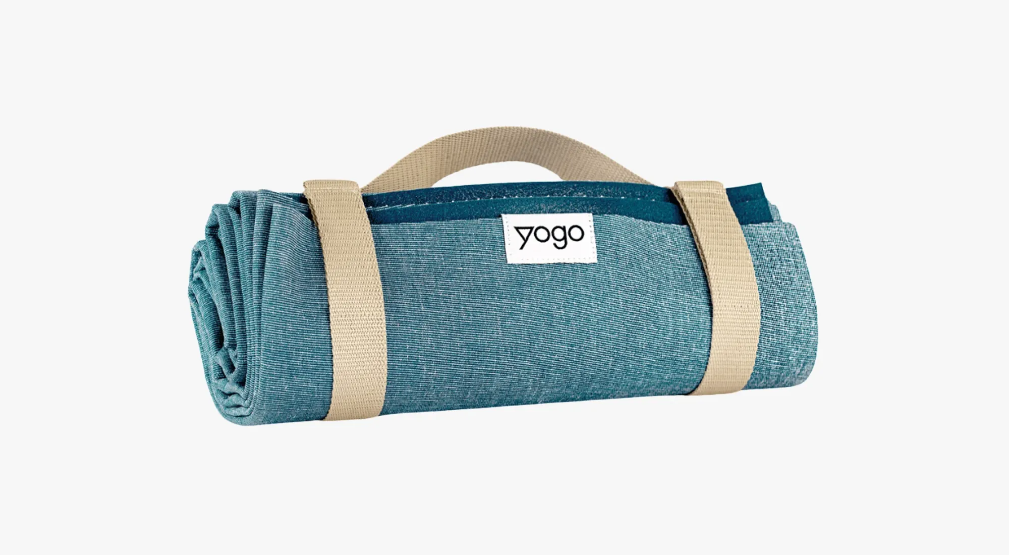 Yoga Mat Bag Soft Linen Natural, Eco Friendly, Light, Large
