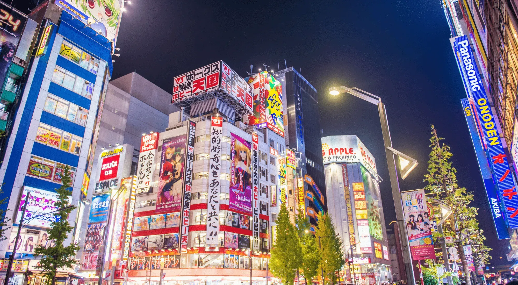 Akihabara at night