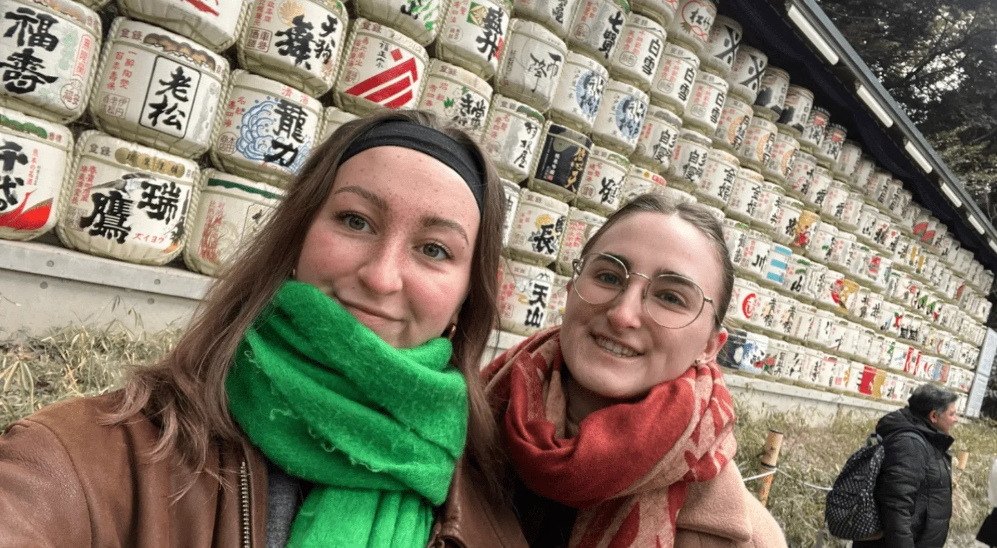 Visiting shrines and temples in Tokyo, Japan