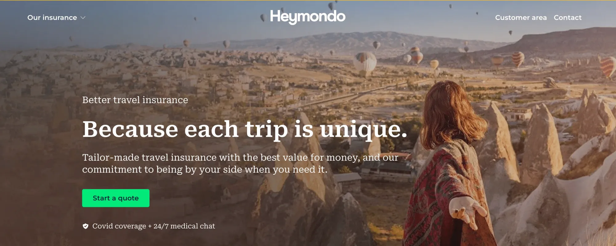 Heymondo, a travel insurance alternative to World Nomads