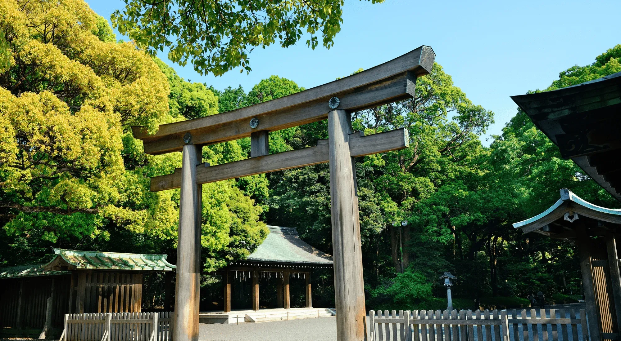 Meiji Jingu Temple in Tokyo, Japan