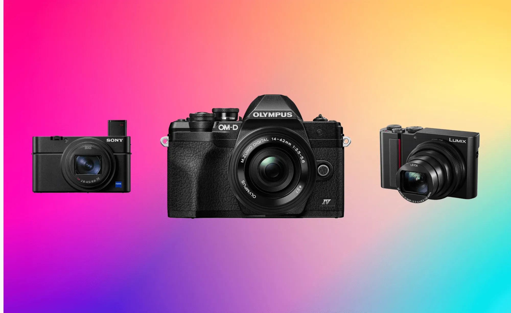 Top 3 compact and light cameras for travel