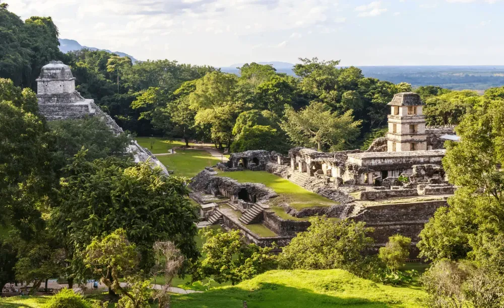 Maya site of Palenque