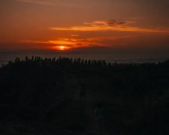 Sunset at Punta Cometa, Mazunte