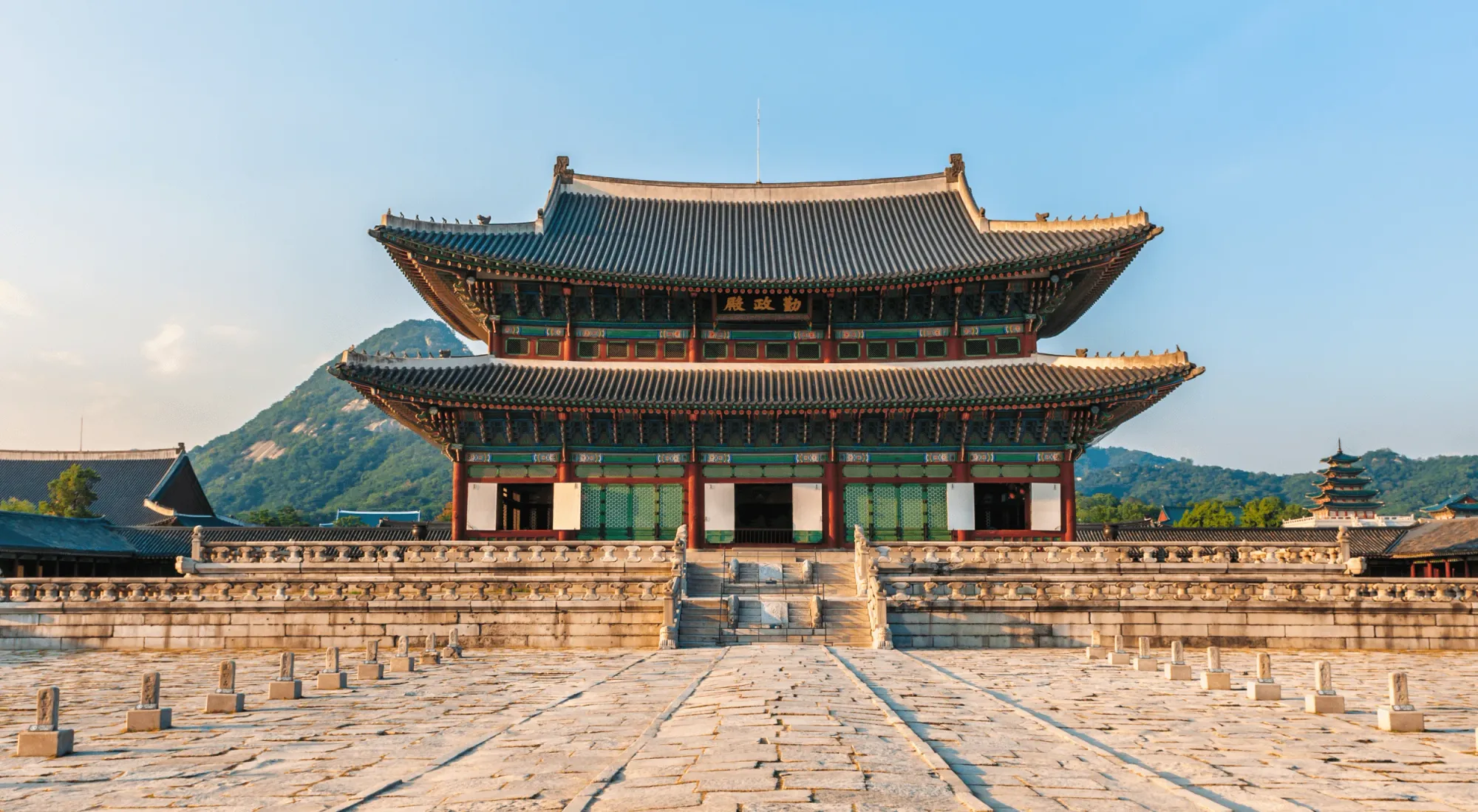 Gyeongbokgung Palace in Seoul, South Korea