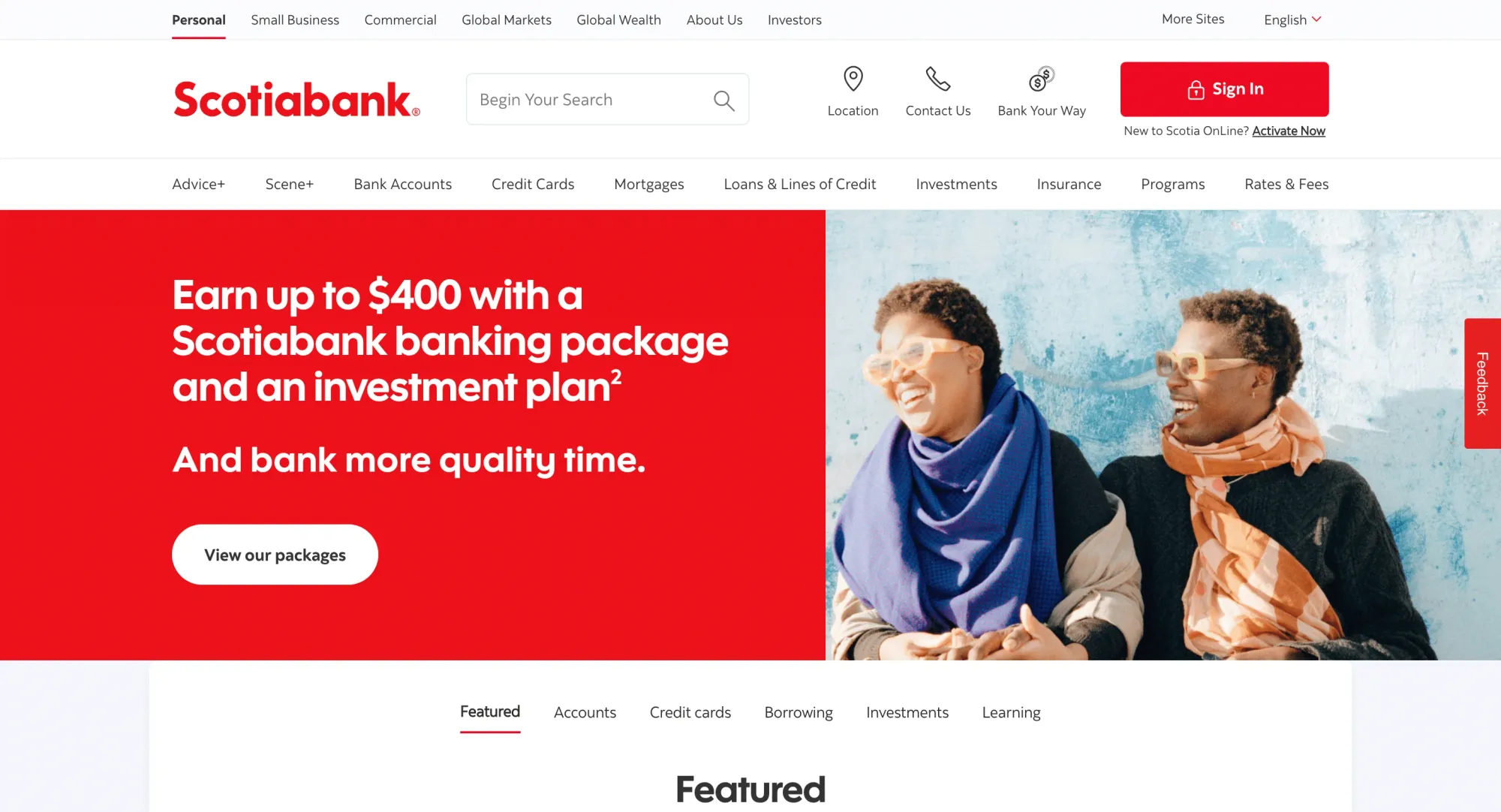 Scotiabank Homepage