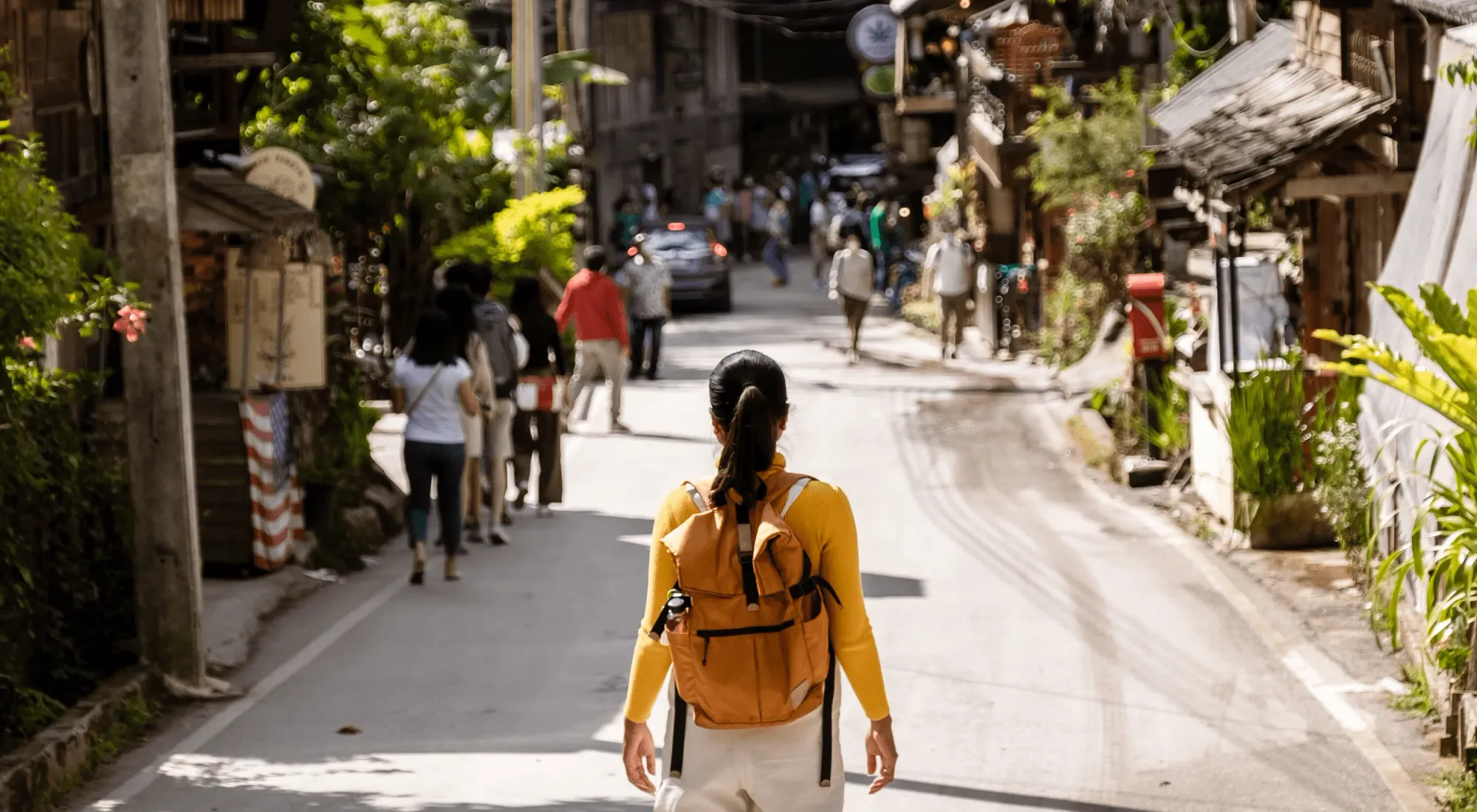 Traveler exploring Northern Thailand