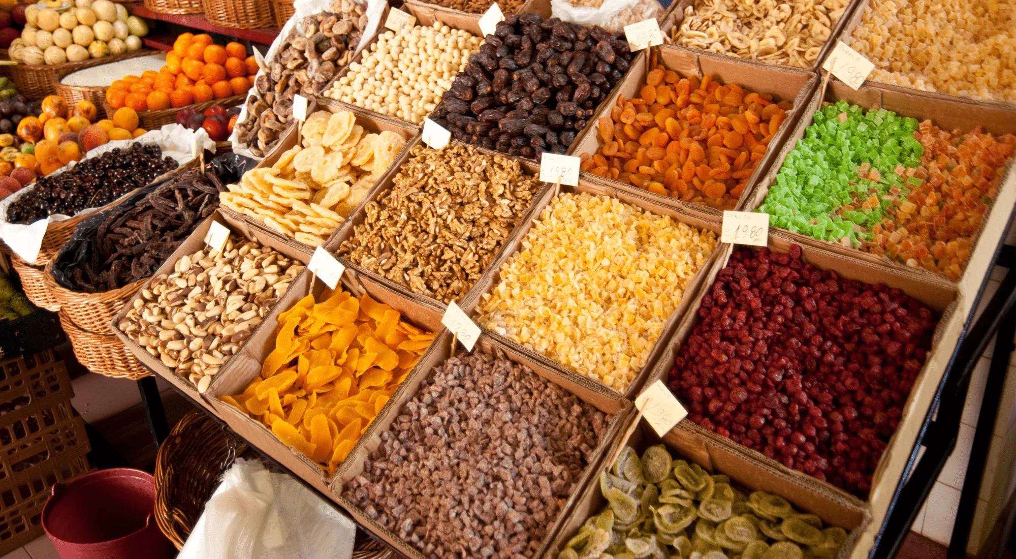 Food market in Funchal, Madeira