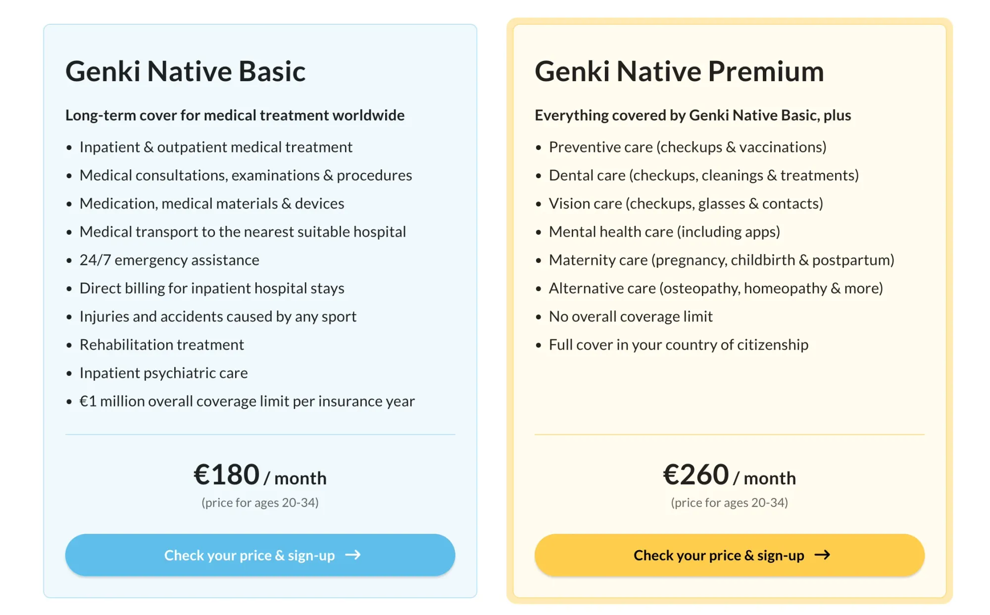 Genki Native Basic versus Genki Native Premium