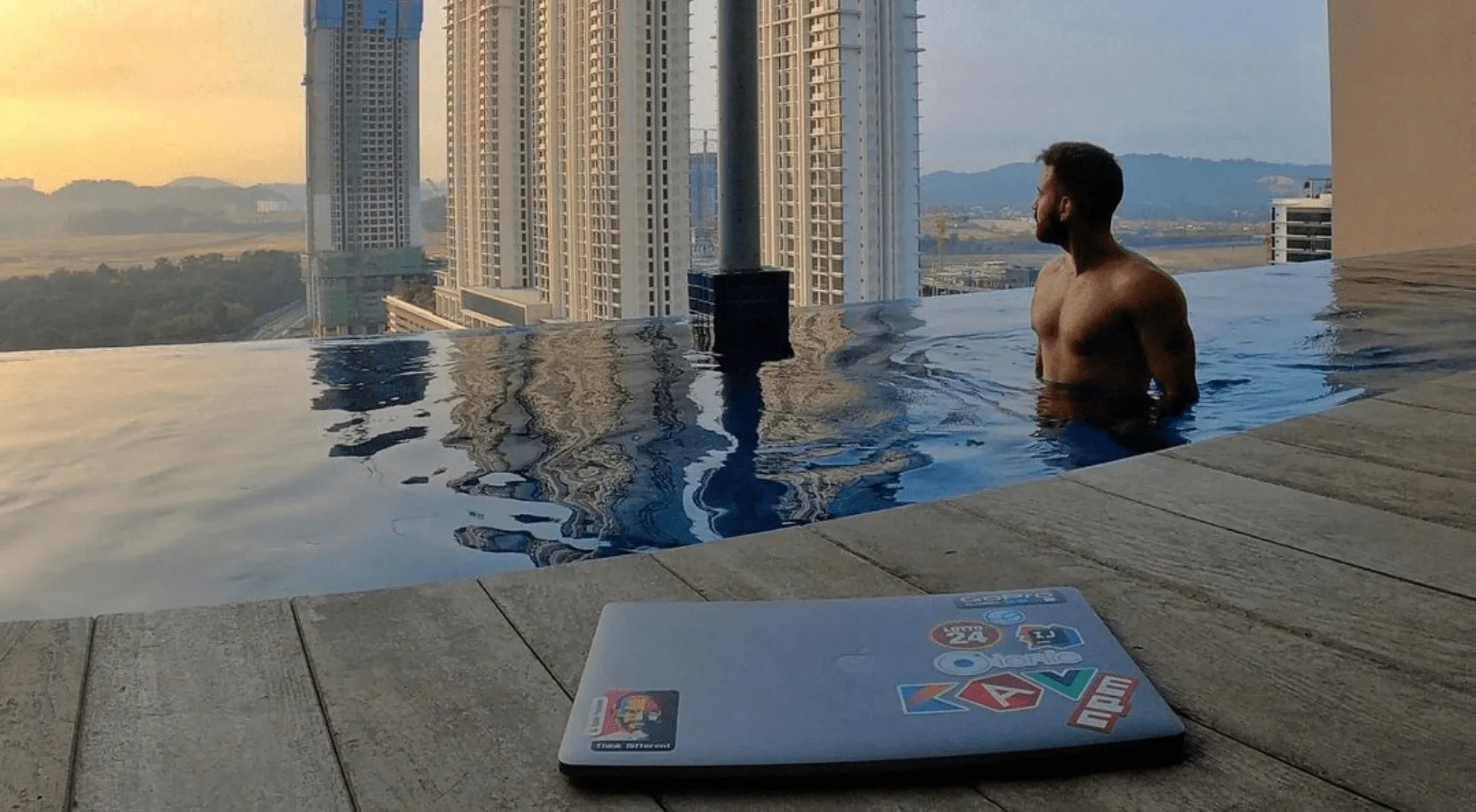 Digital nomad in Kuala Lumpur, Malaysia