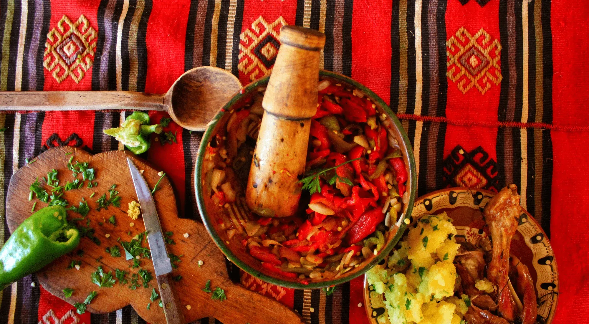 Typical Bulgarian food