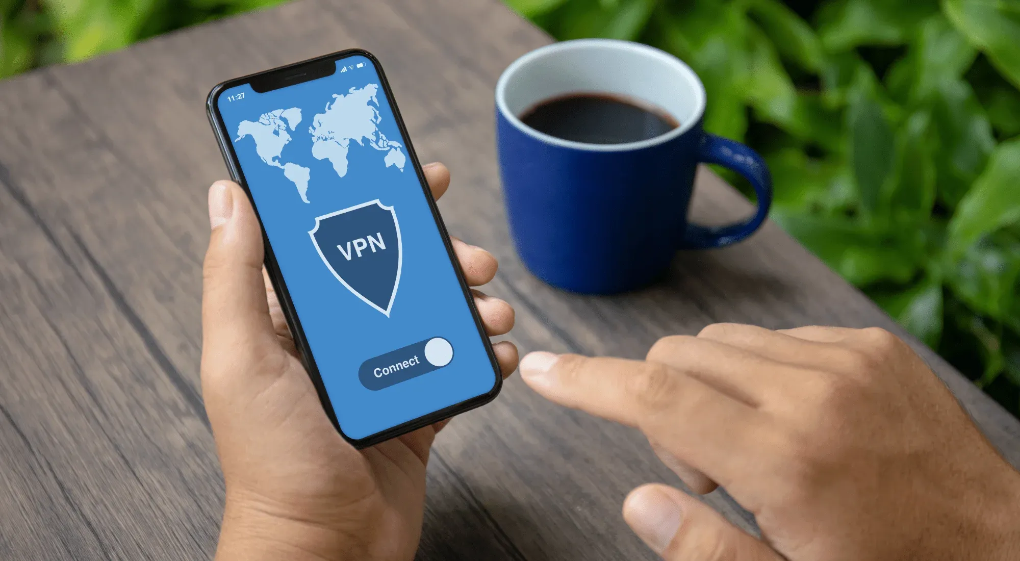 VPN on a phone