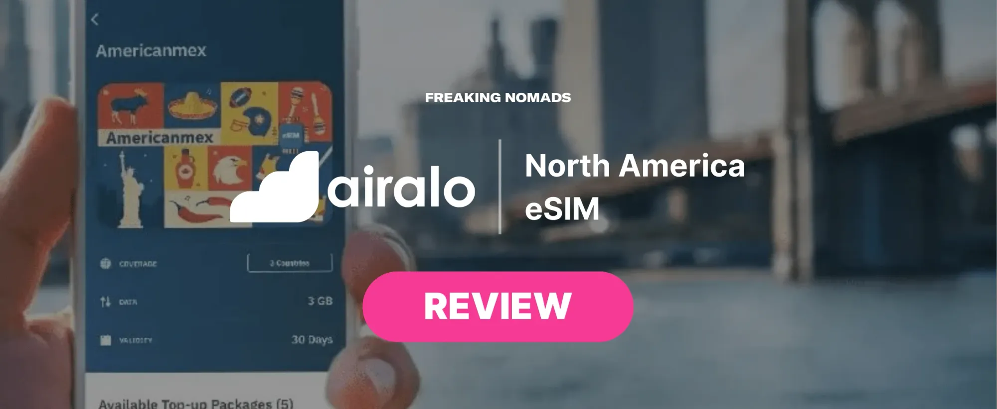 Airalo North America review