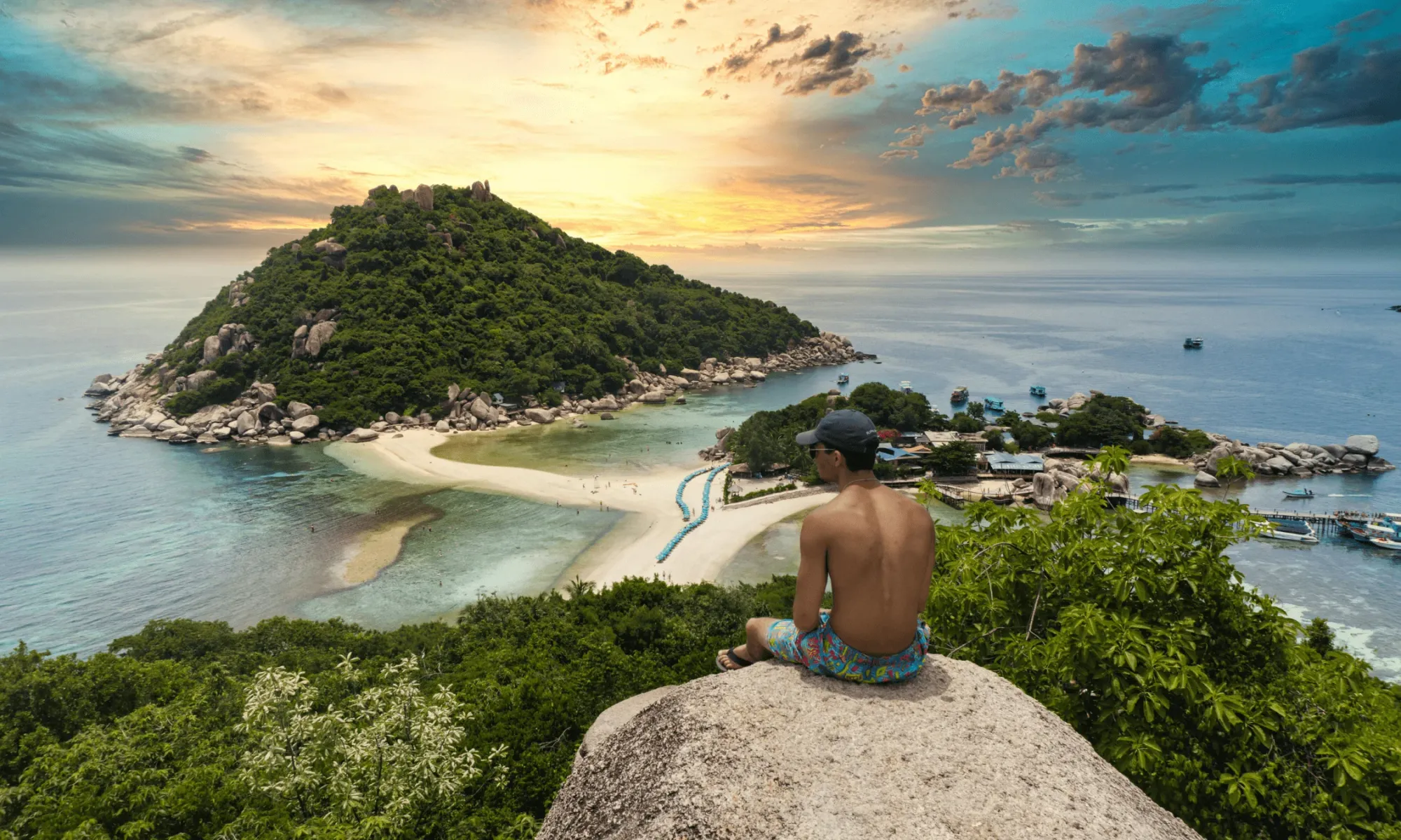 Digital nomad in Koh Tao, Thailand