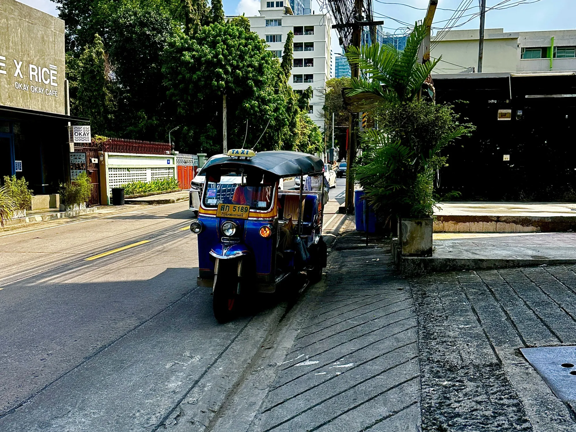 Tuc tuc in Bangkok, Thailand