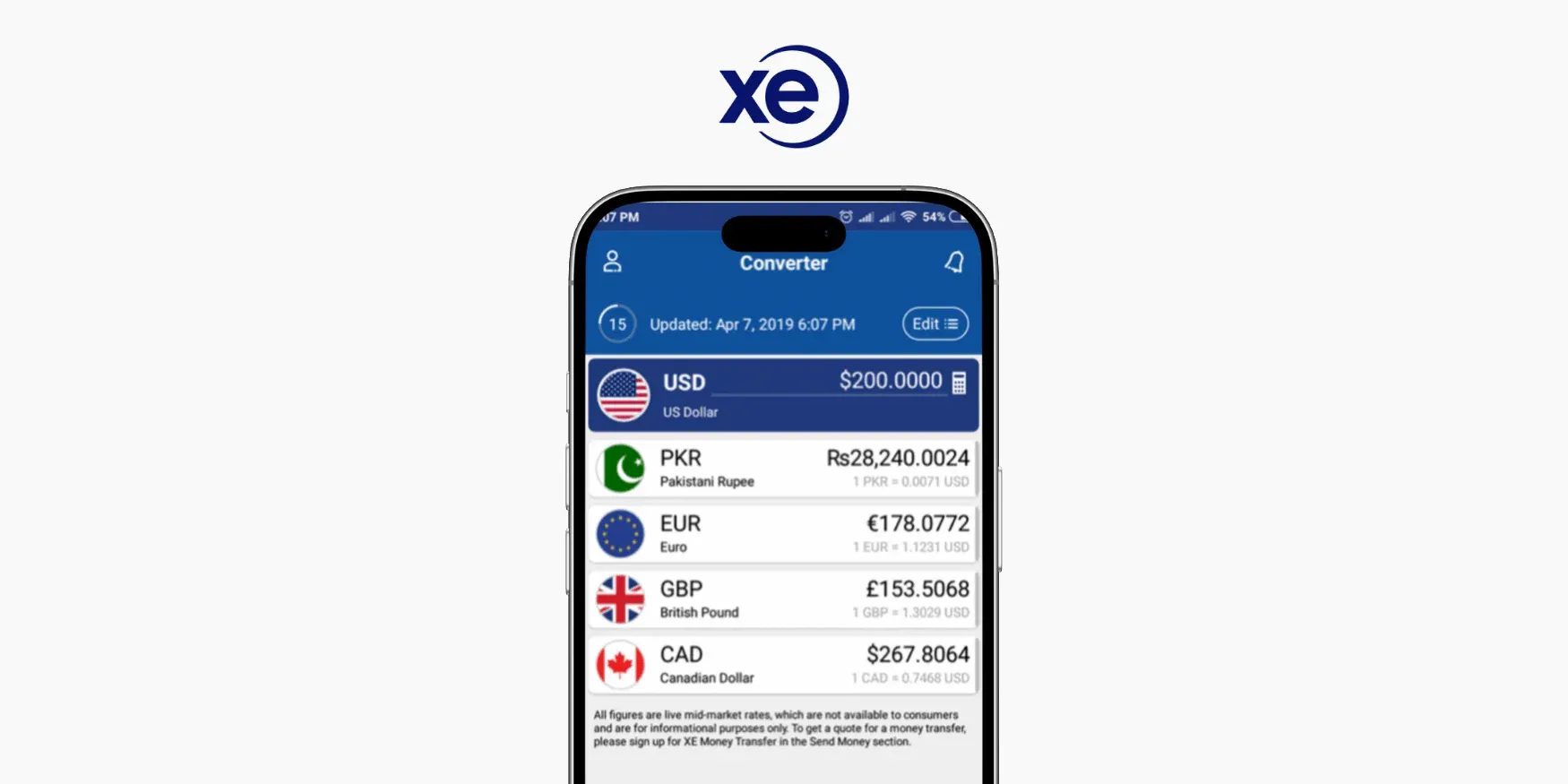 Xe Currency