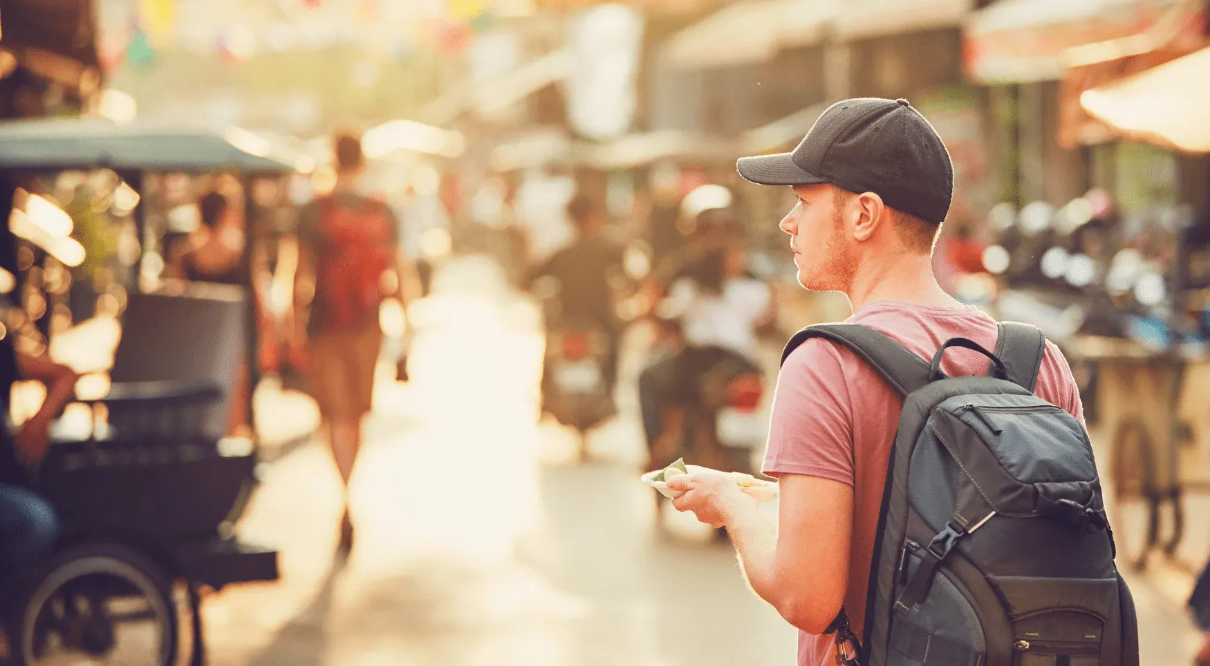 Digital nomad in Siem Reap, Cambodia