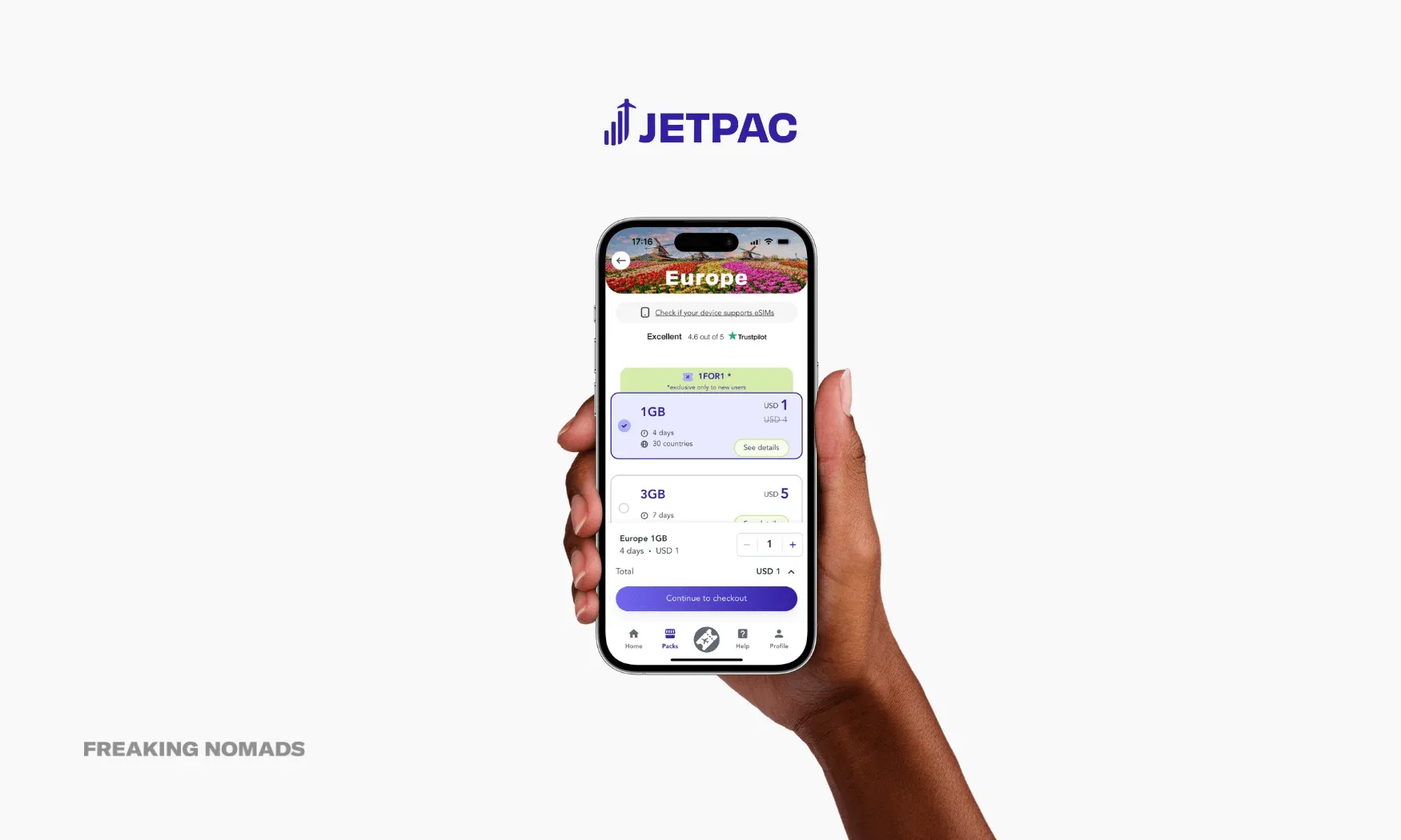 Jetpac Europe eSIM