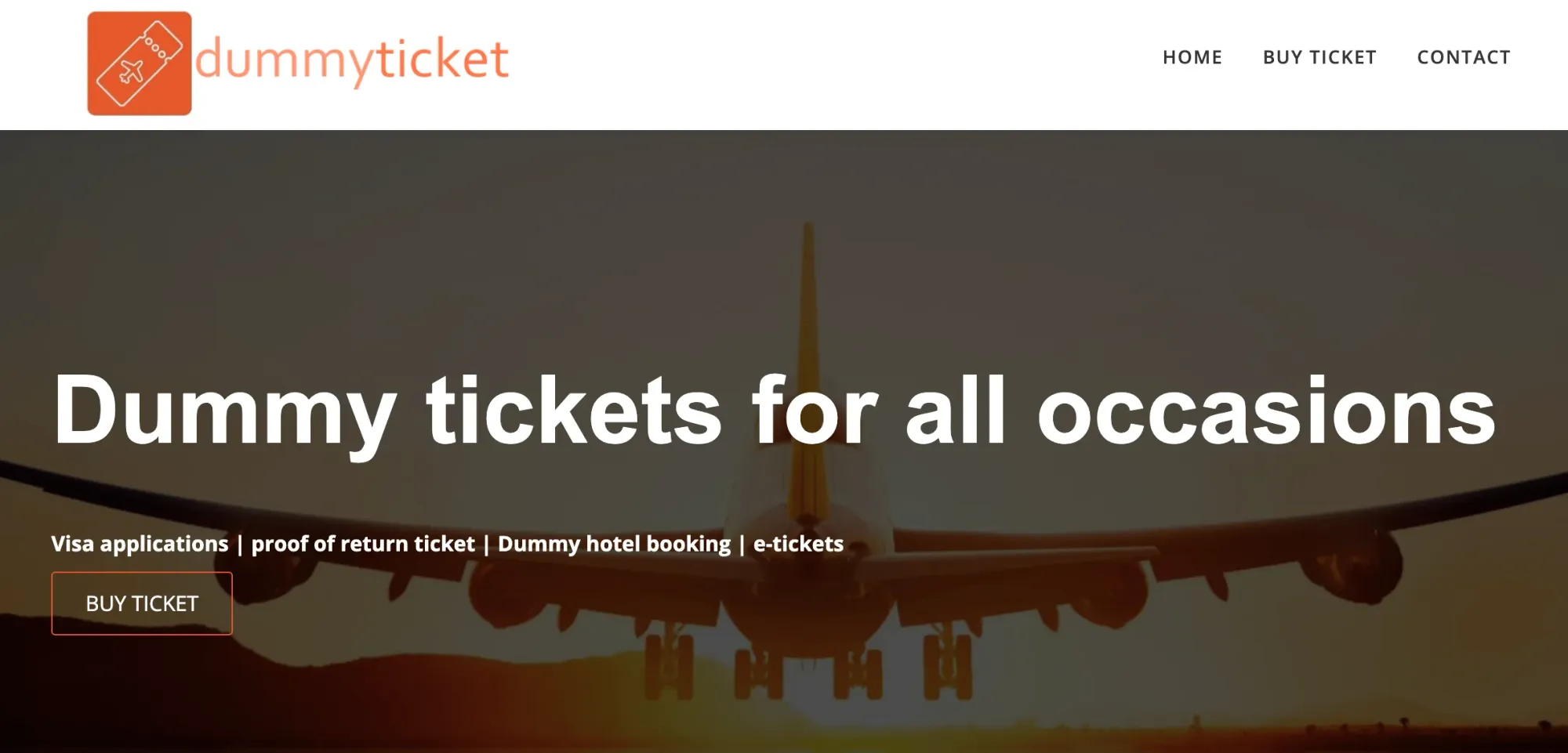 Dummy Ticket