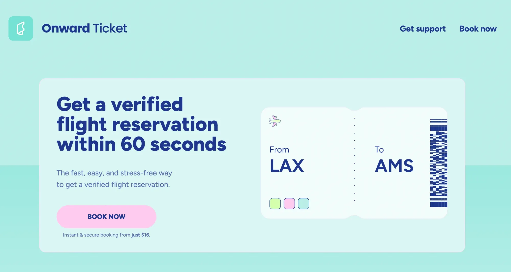 Onward Ticket
