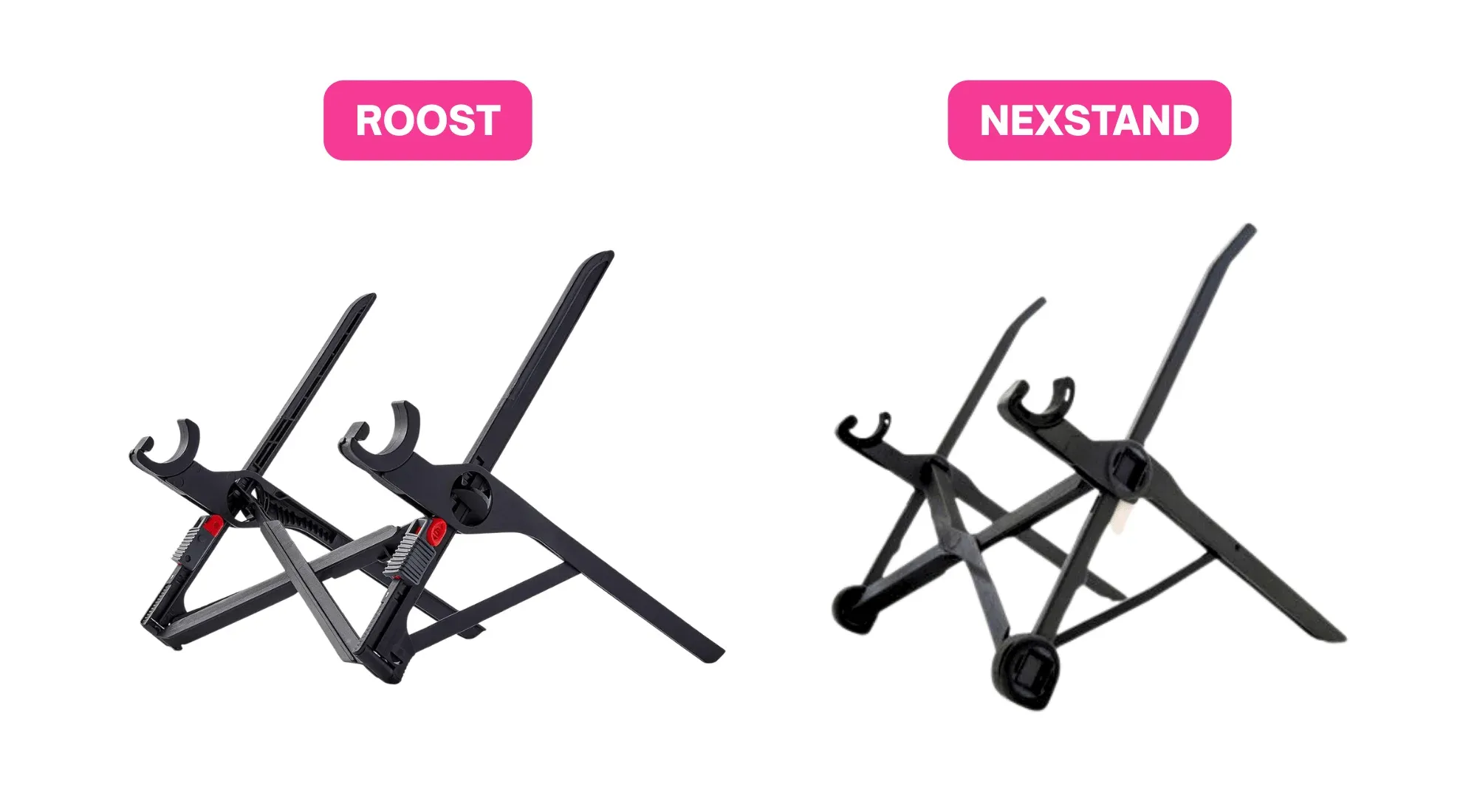 Roost vs Nexstand Laptop Stand Height