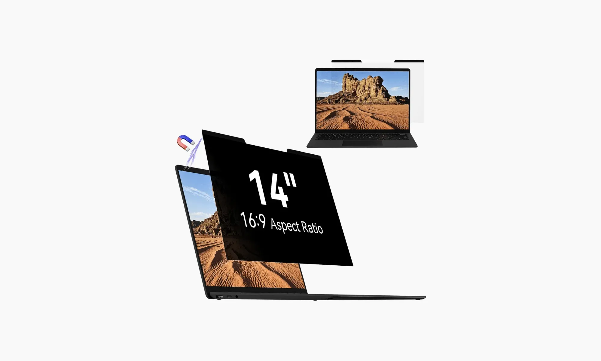 Mamol Magnetic Laptop Privacy Screen